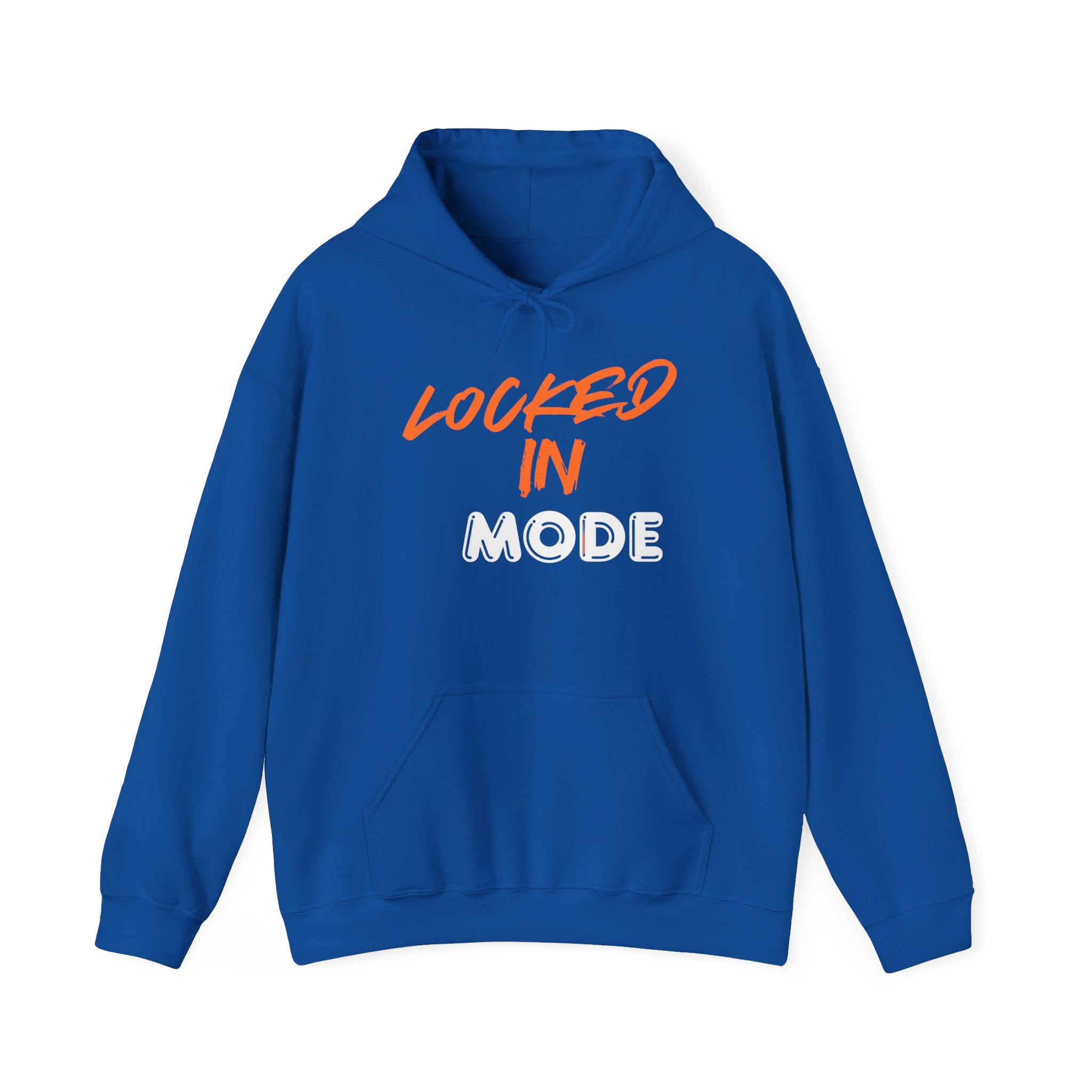 Locked In Mode Hoodie — 'Locked in Mode' Graphic Sweatshirt with QR Code Back