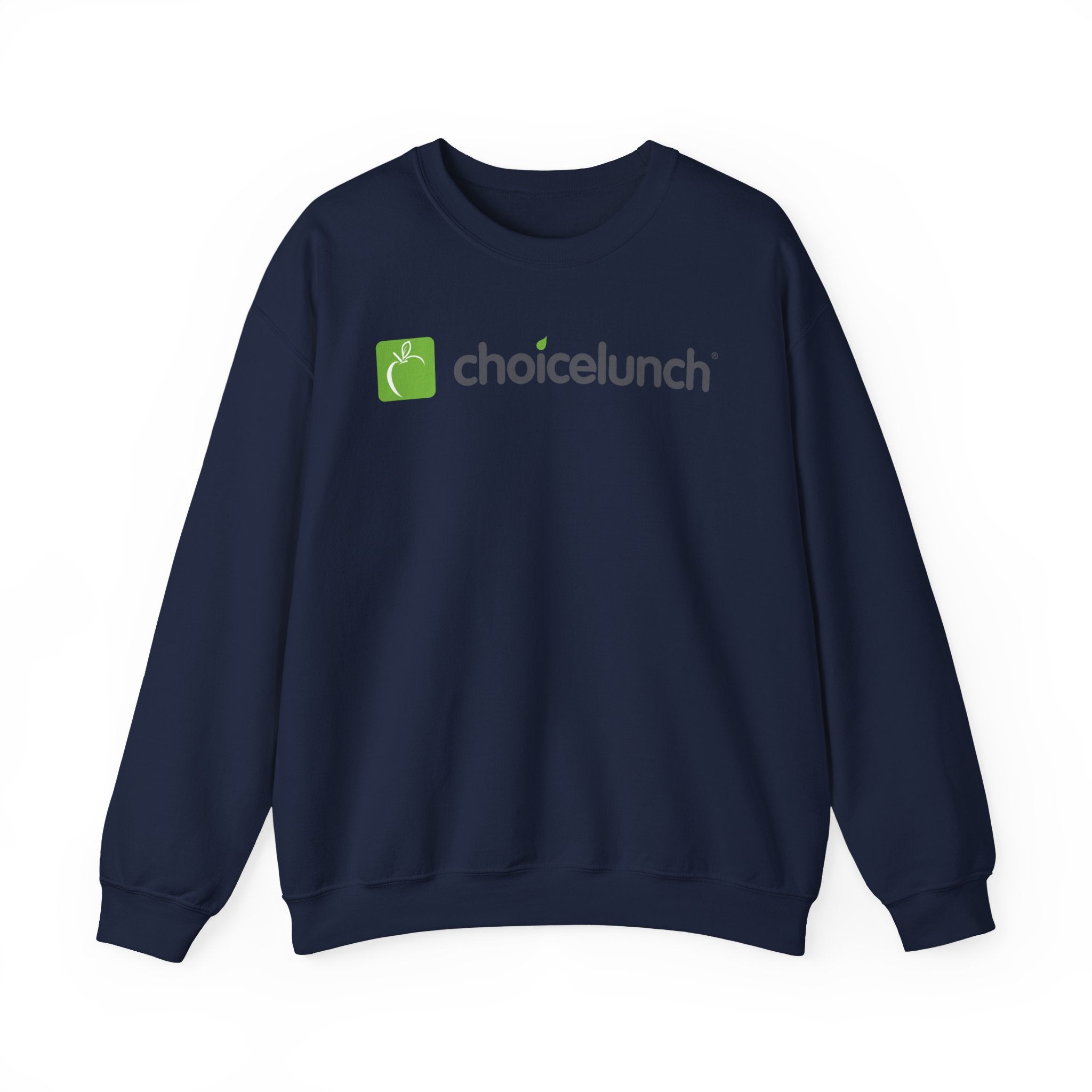 ChoiceLunch Logo Crewneck Sweatshirt | Mascot Character Back Print