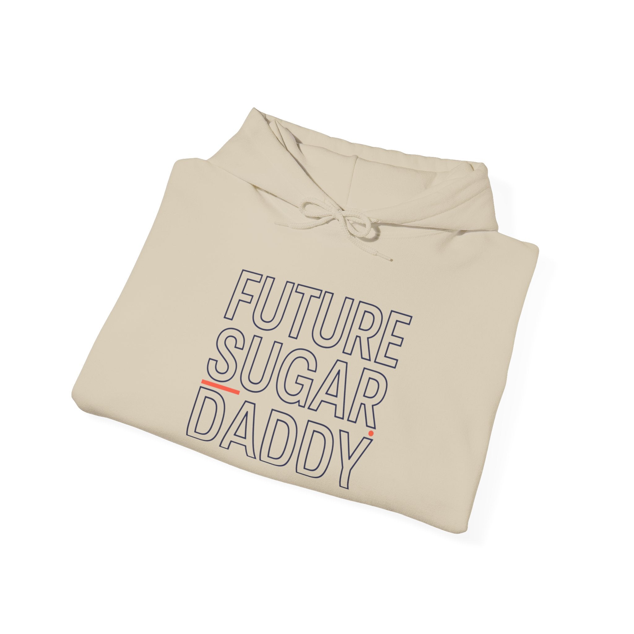 Outline Text "Hollow" Typography Hoodie | minimalist outline font, stencil-effect