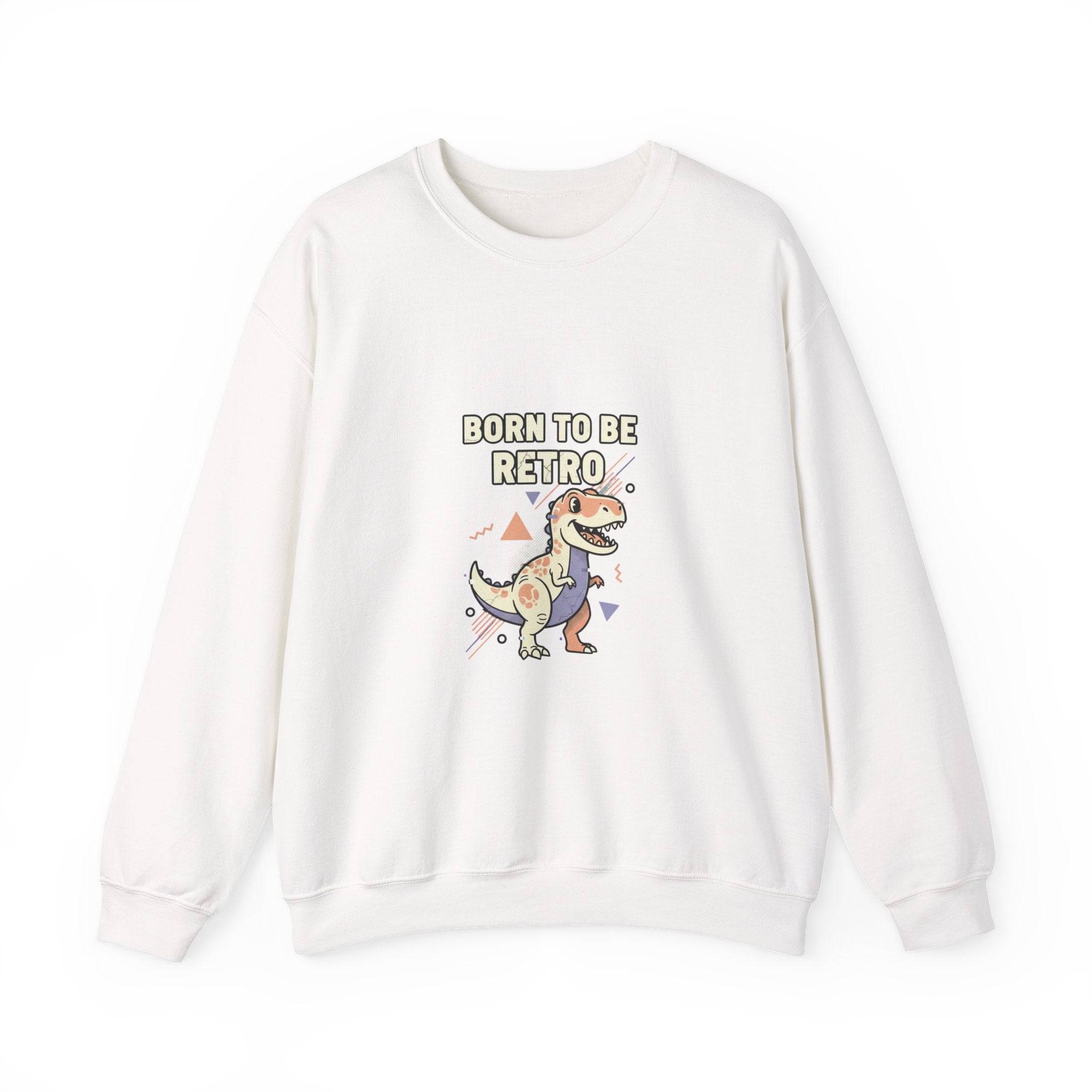 Born to Be Retro Sweatshirt | 90s Kid Vintage Tech Meme, nostalgic tech quote