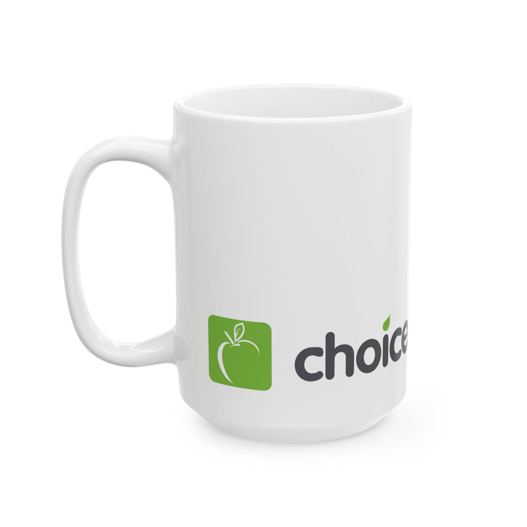 ChoiceLunch Logo Ceramic Mug — Branded Coffee Cup (11oz, 15oz)