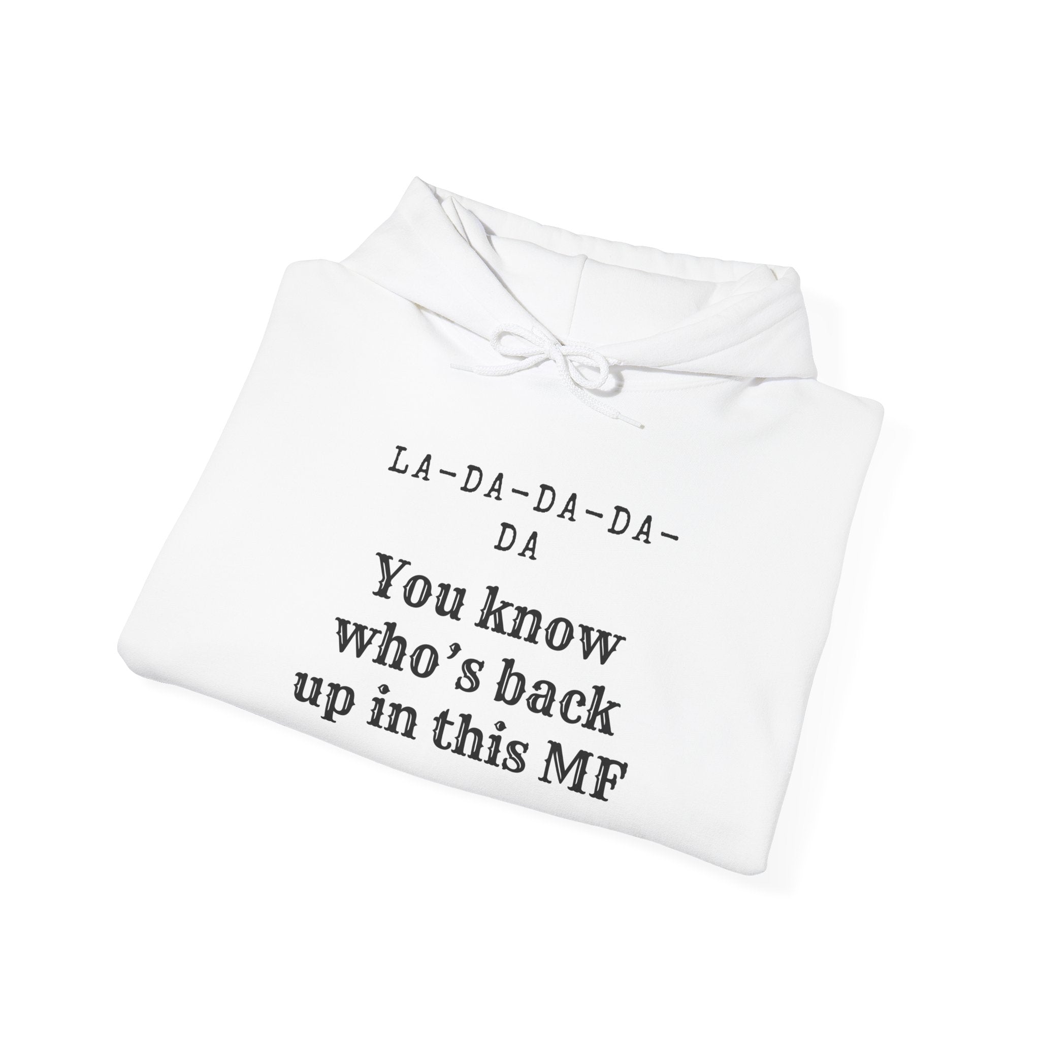 Hoodie — "The Next Episode" with QR Code Back