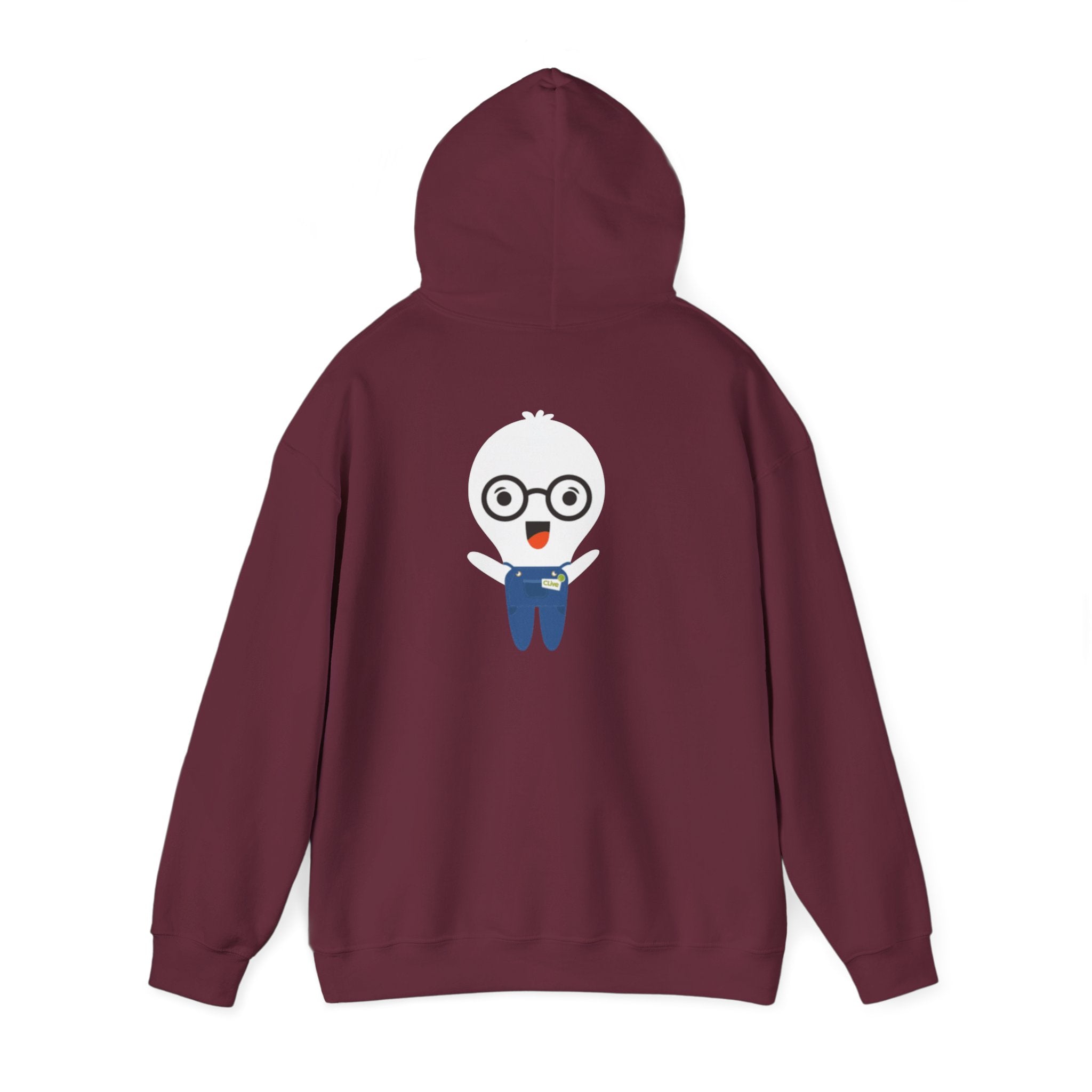 ChoiceLunch Logo Hoodie| Mascot Character Back Print
