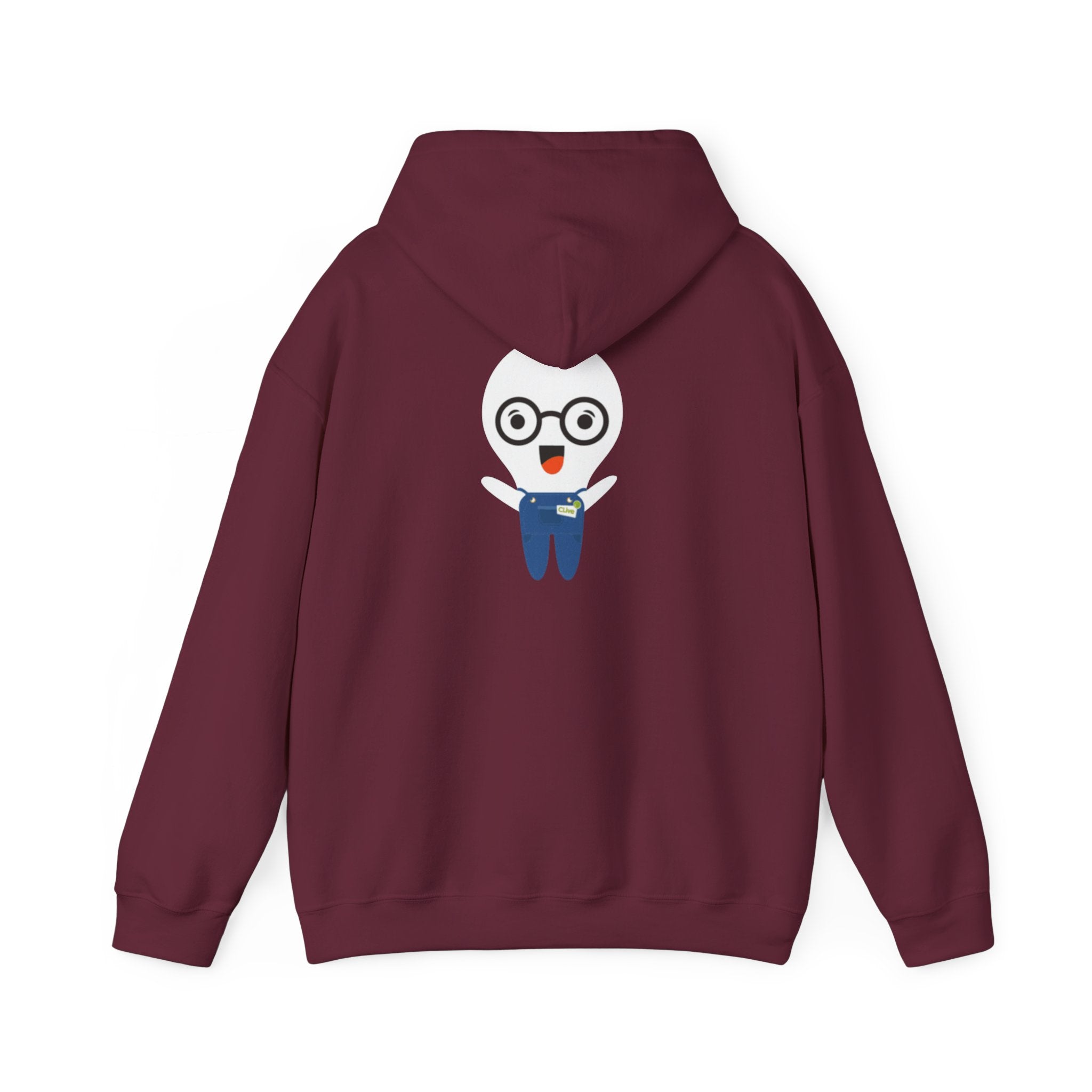 ChoiceLunch Logo Hoodie| Mascot Character Back Print