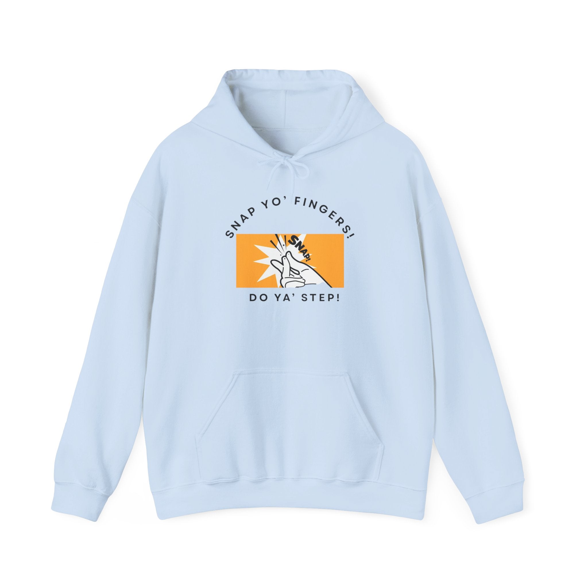 Hoodie — "Snap fingers" with QR Code Back