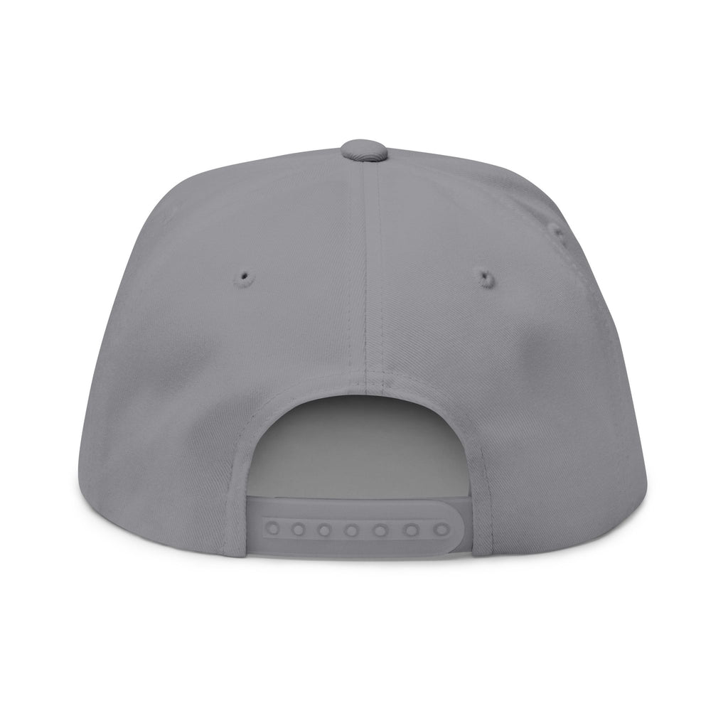 Embroidered Flat Bill Cap — ChoiceLunch Logo Snapback
