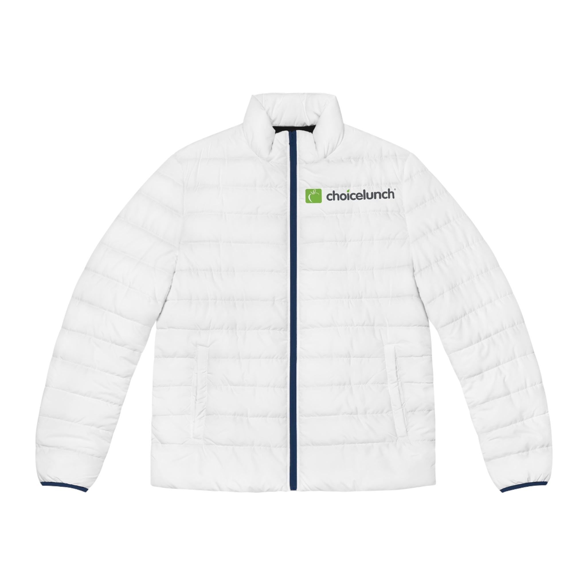ChoiceLunch Logo Puffer Jacket — Men's Lightweight Quilted Coat