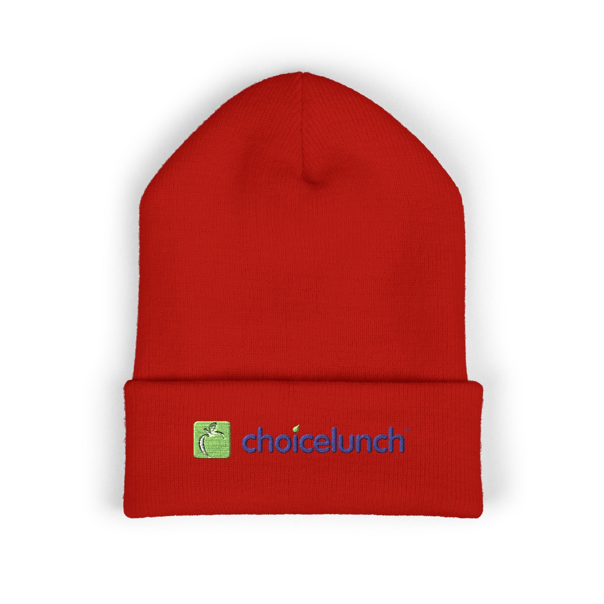 ChoiceLunch Embroidered Cuffed Beanie — Logo Winter Hat