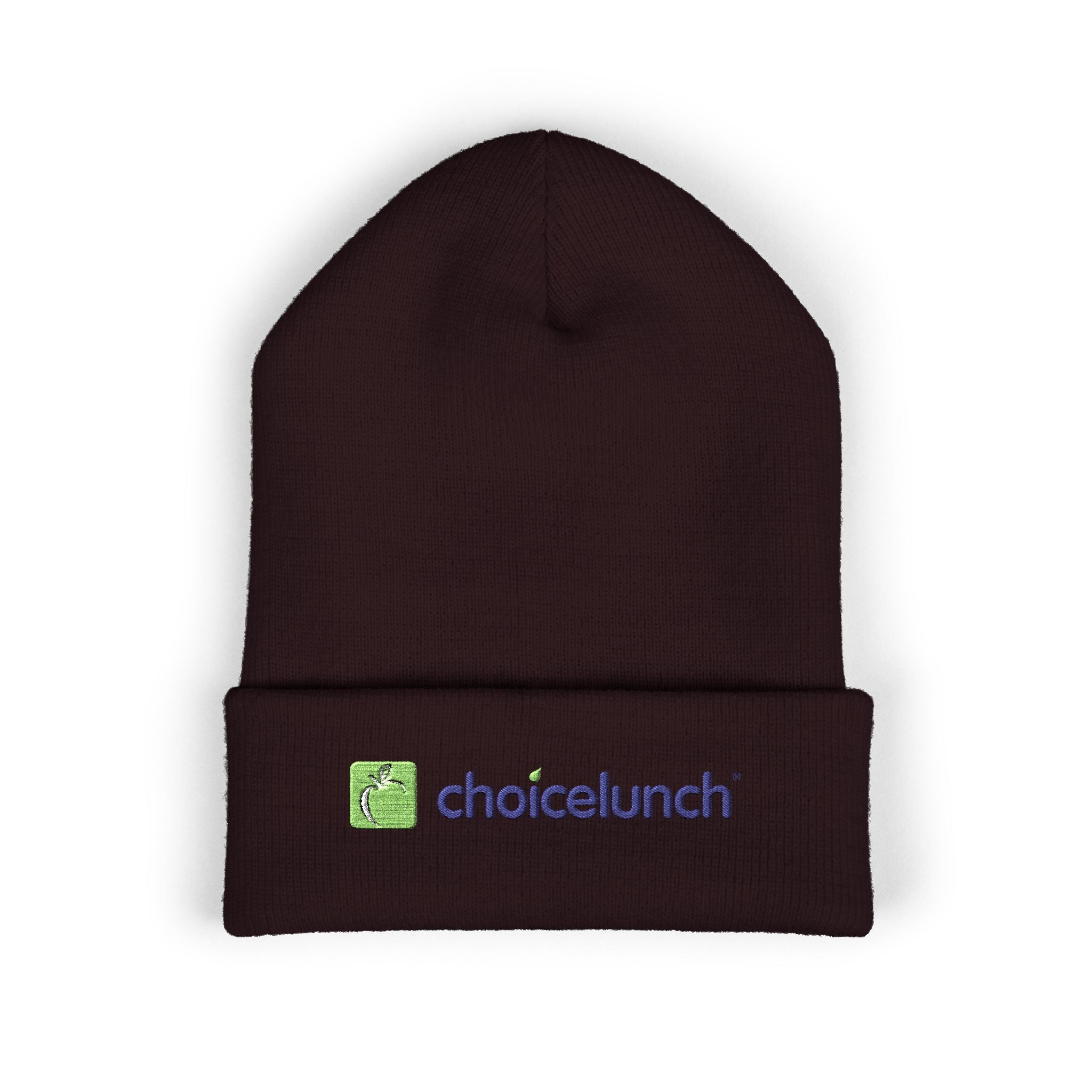 ChoiceLunch Embroidered Cuffed Beanie — Logo Winter Hat