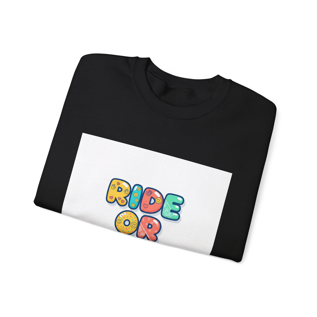 Ride or Die Sweatshirt | Galentine's Friendship Crewneck, Bestie Matching Pullover