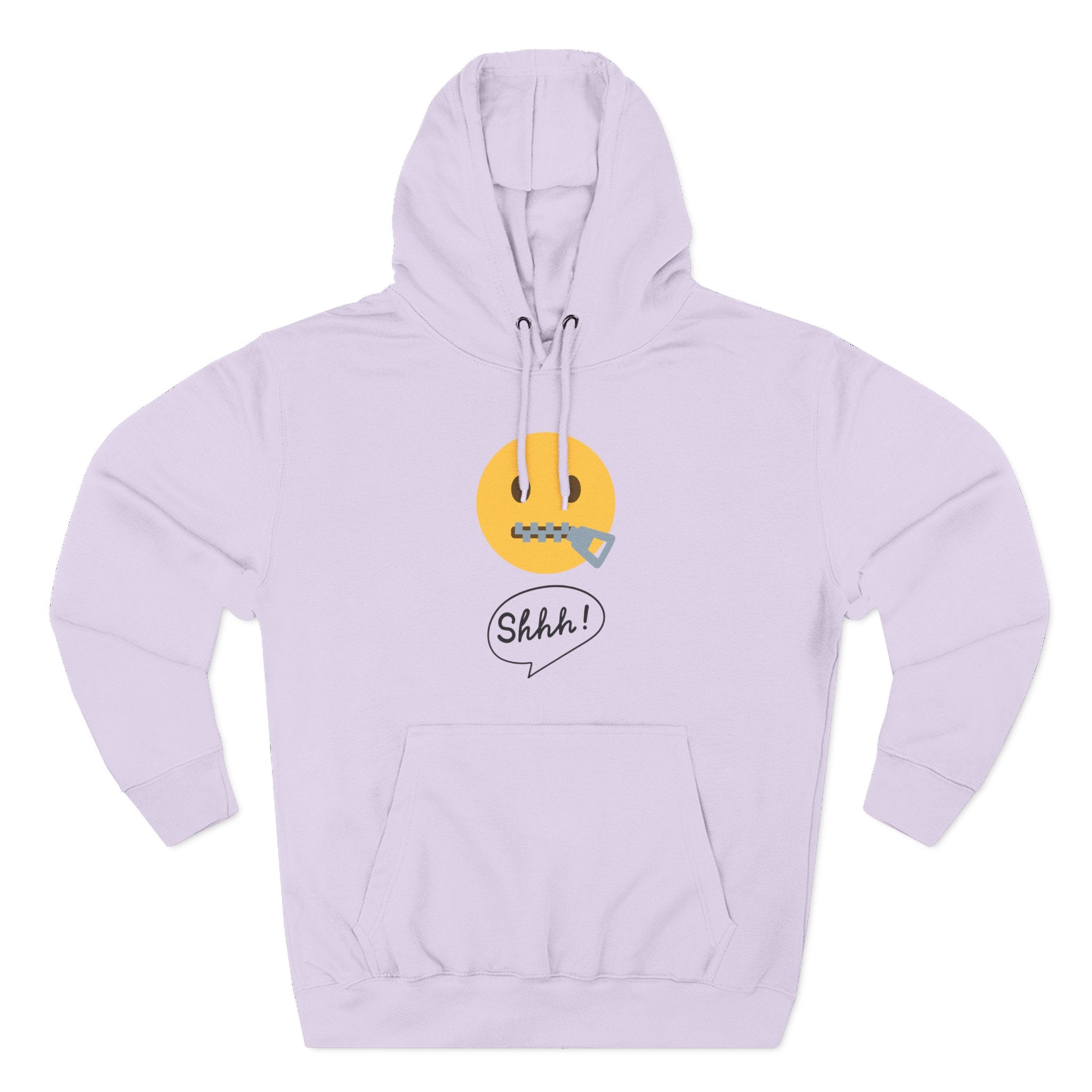 Hoodie — "Excuse Me?" QR Code Graphic Fleece Hoodie