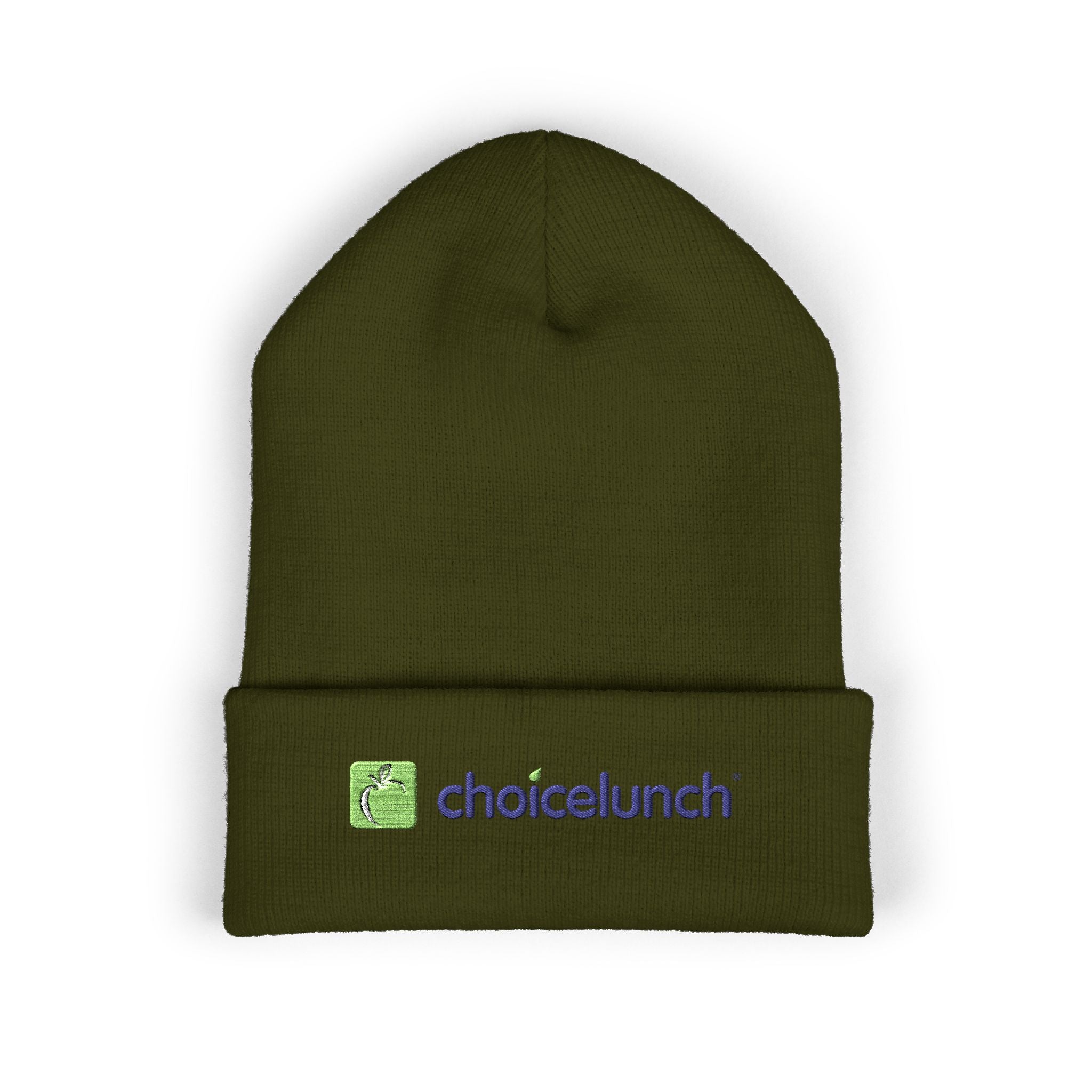 ChoiceLunch Embroidered Cuffed Beanie — Logo Winter Hat