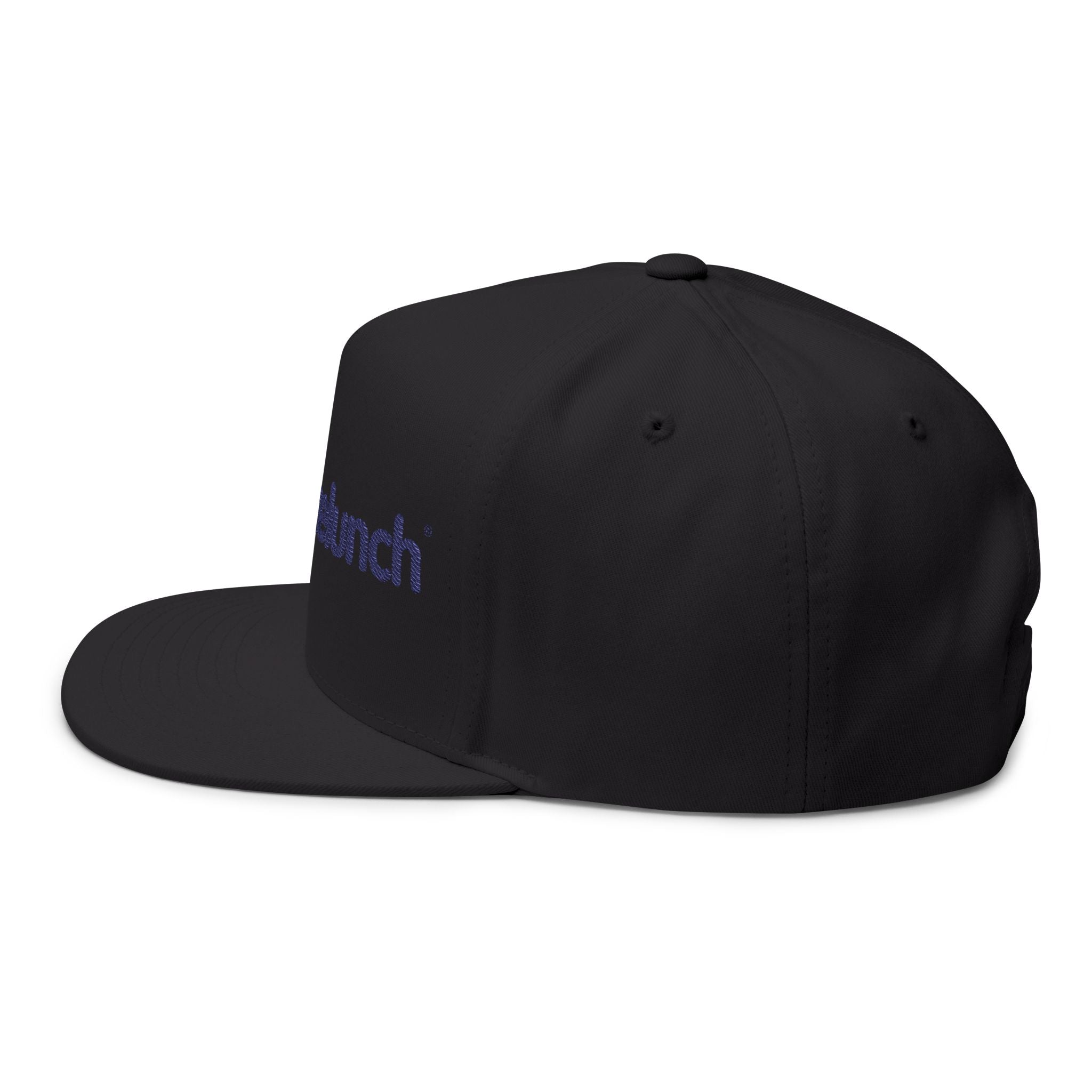 Embroidered Flat Bill Cap — ChoiceLunch Logo Snapback