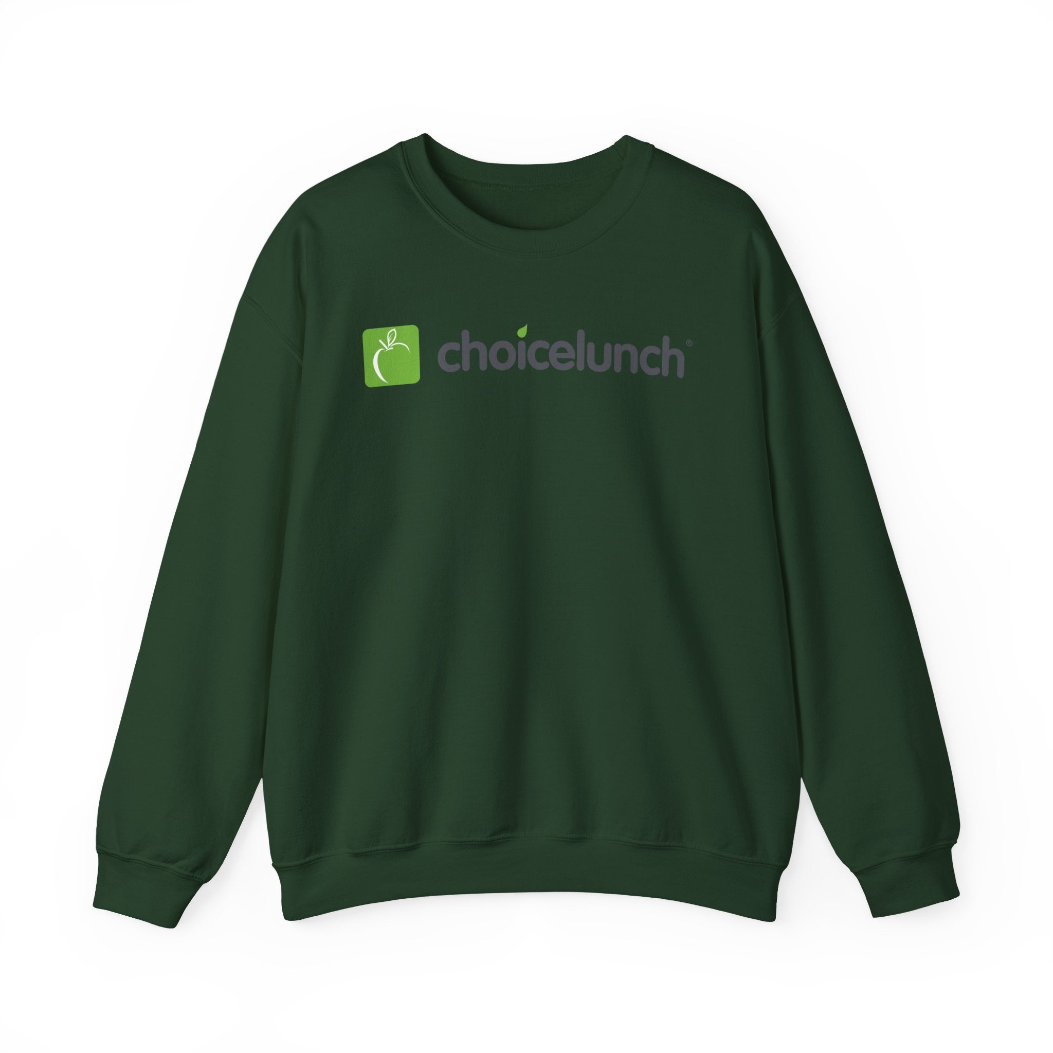 ChoiceLunch Logo Crewneck Sweatshirt | Mascot Character Back Print