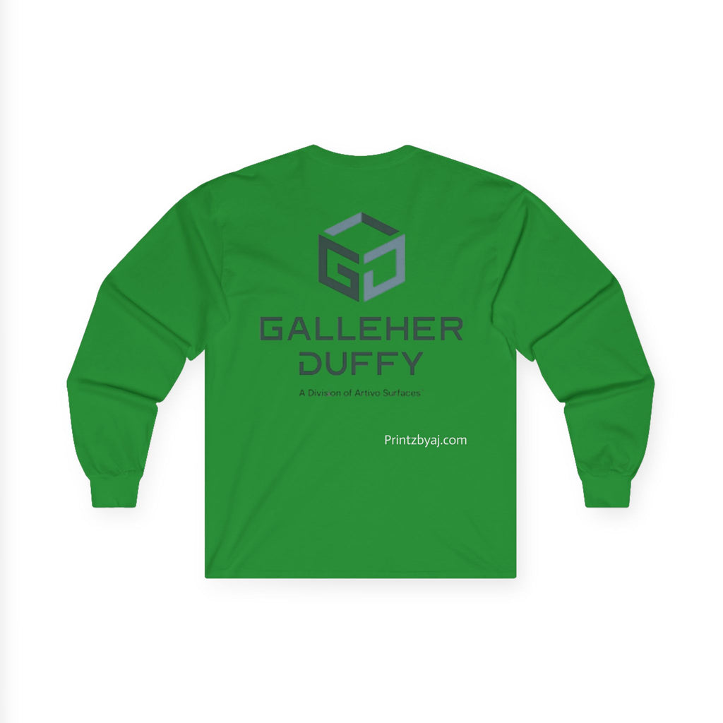 High-Vis Company Logo Long Sleeve Tee — Safety Shirt