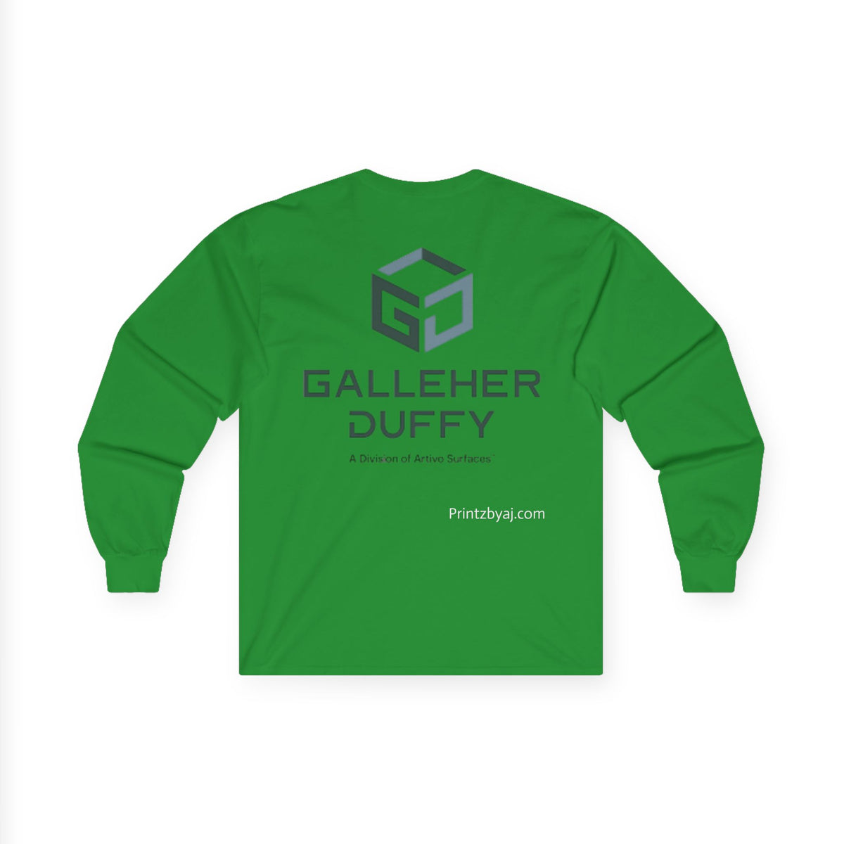 High-Vis Company Logo Long Sleeve Tee — Safety Shirt