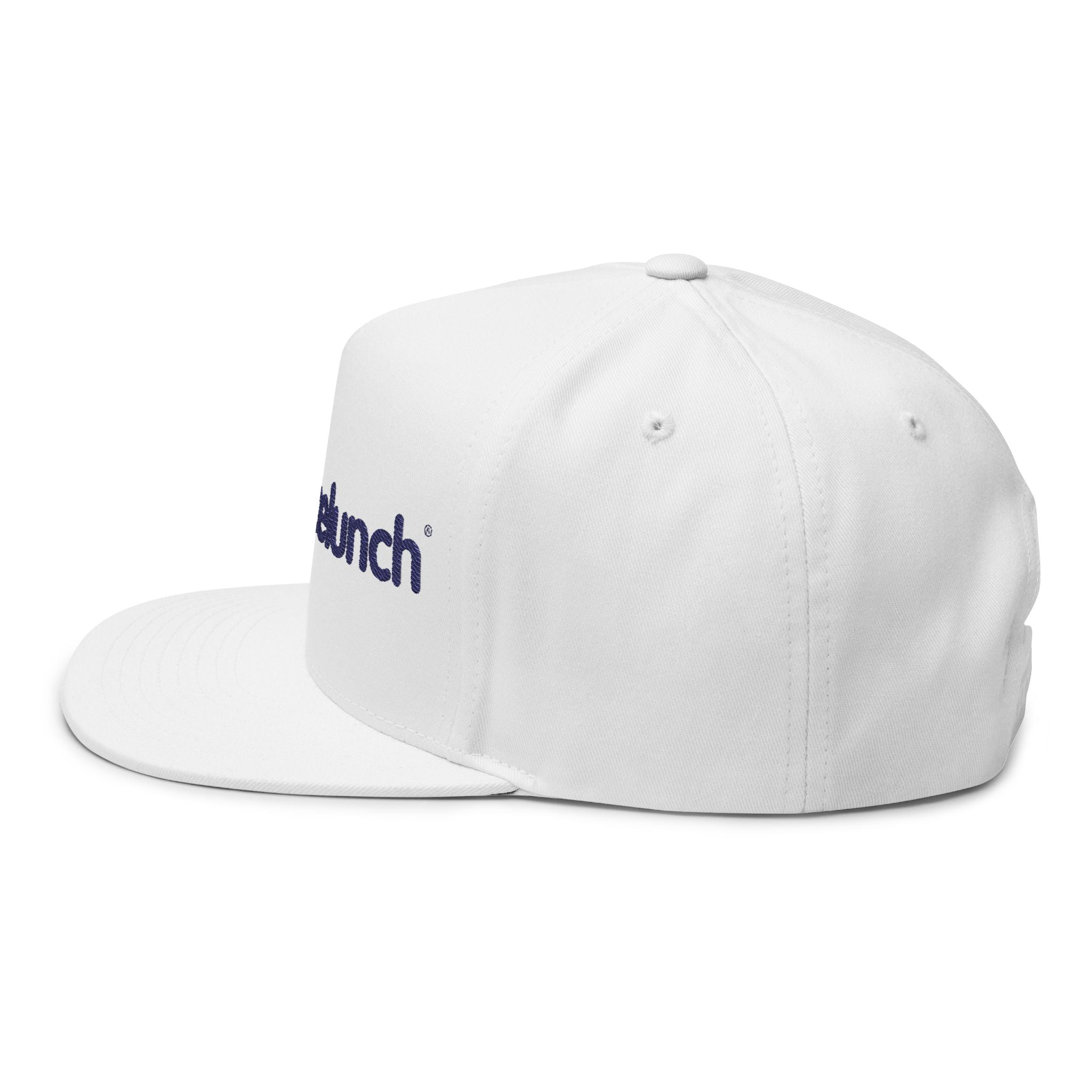 Embroidered Flat Bill Cap — ChoiceLunch Logo Snapback
