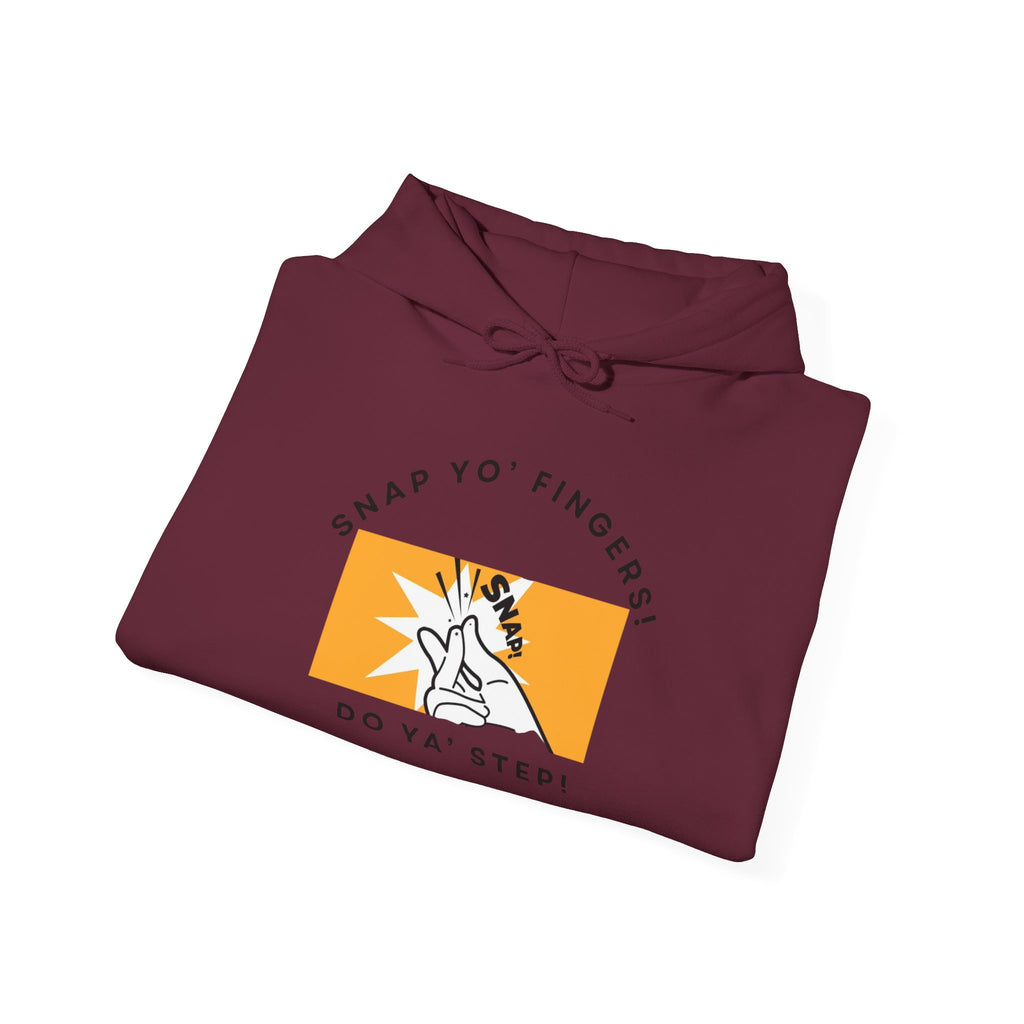 Hoodie — "Snap fingers" with QR Code Back