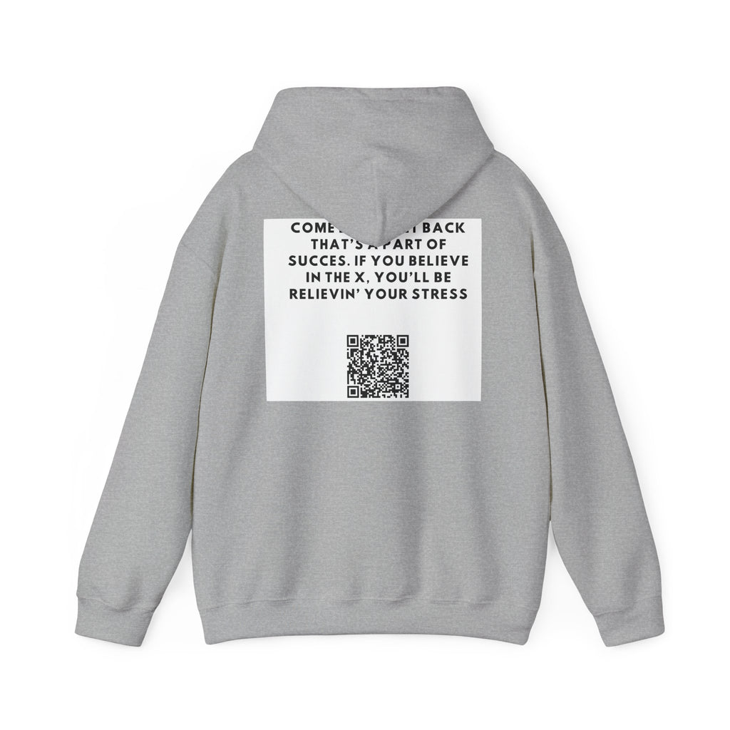 Hoodie — "The Next Episode" with QR Code Back