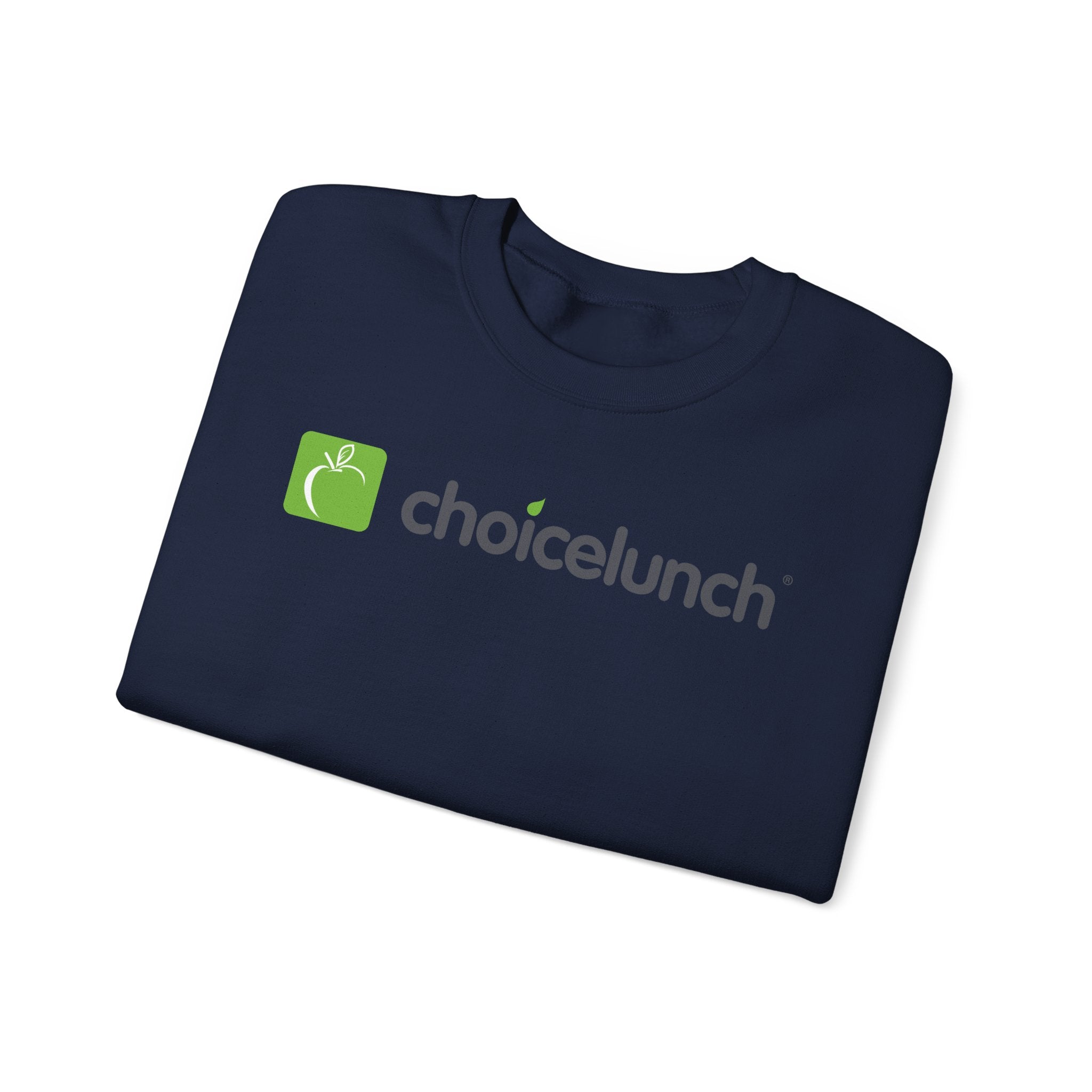 ChoiceLunch Logo Crewneck Sweatshirt | Mascot Character Back Print
