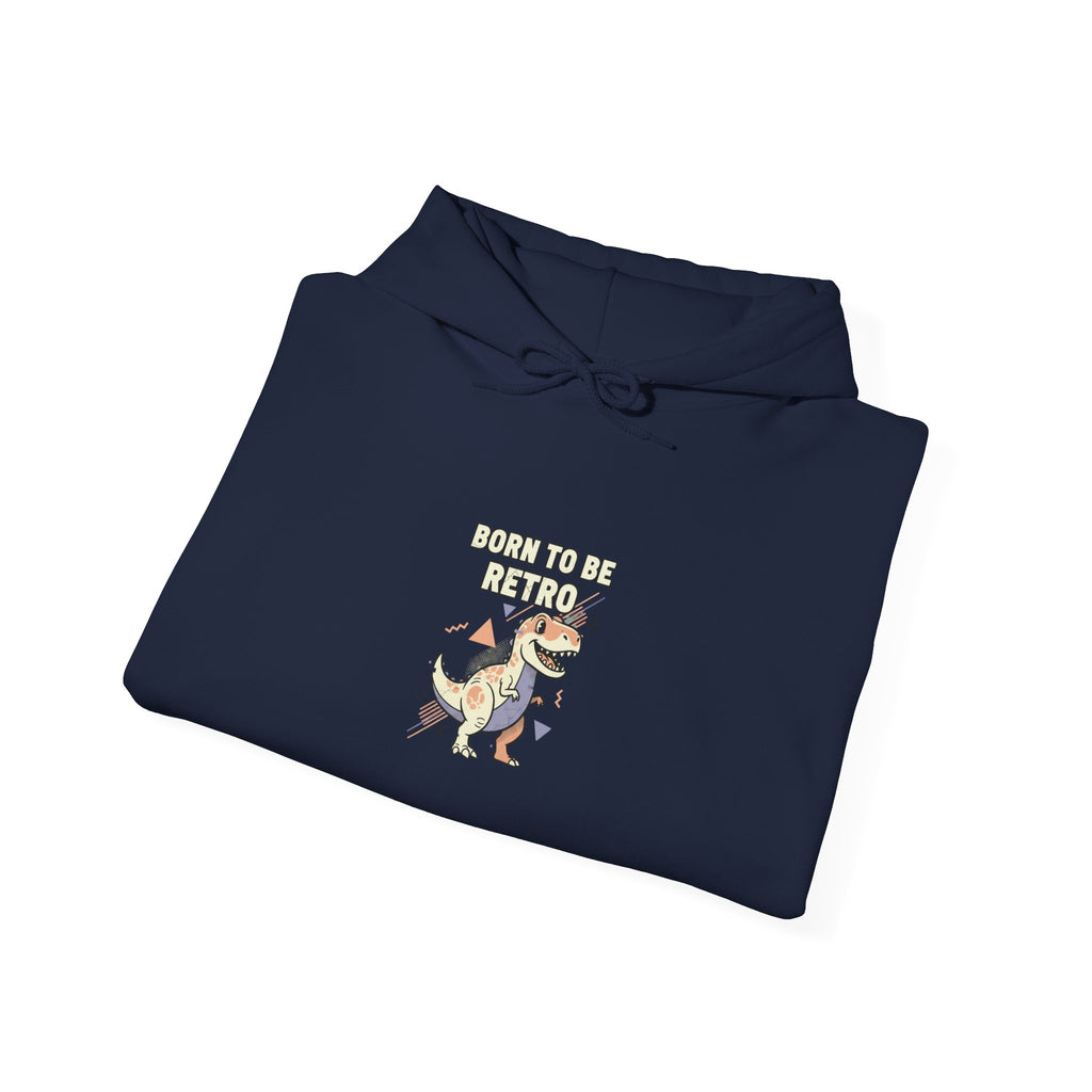 Dino Tech Vintage Tee Hoodie | 90s Kid Shirt, nostalgic tech quote