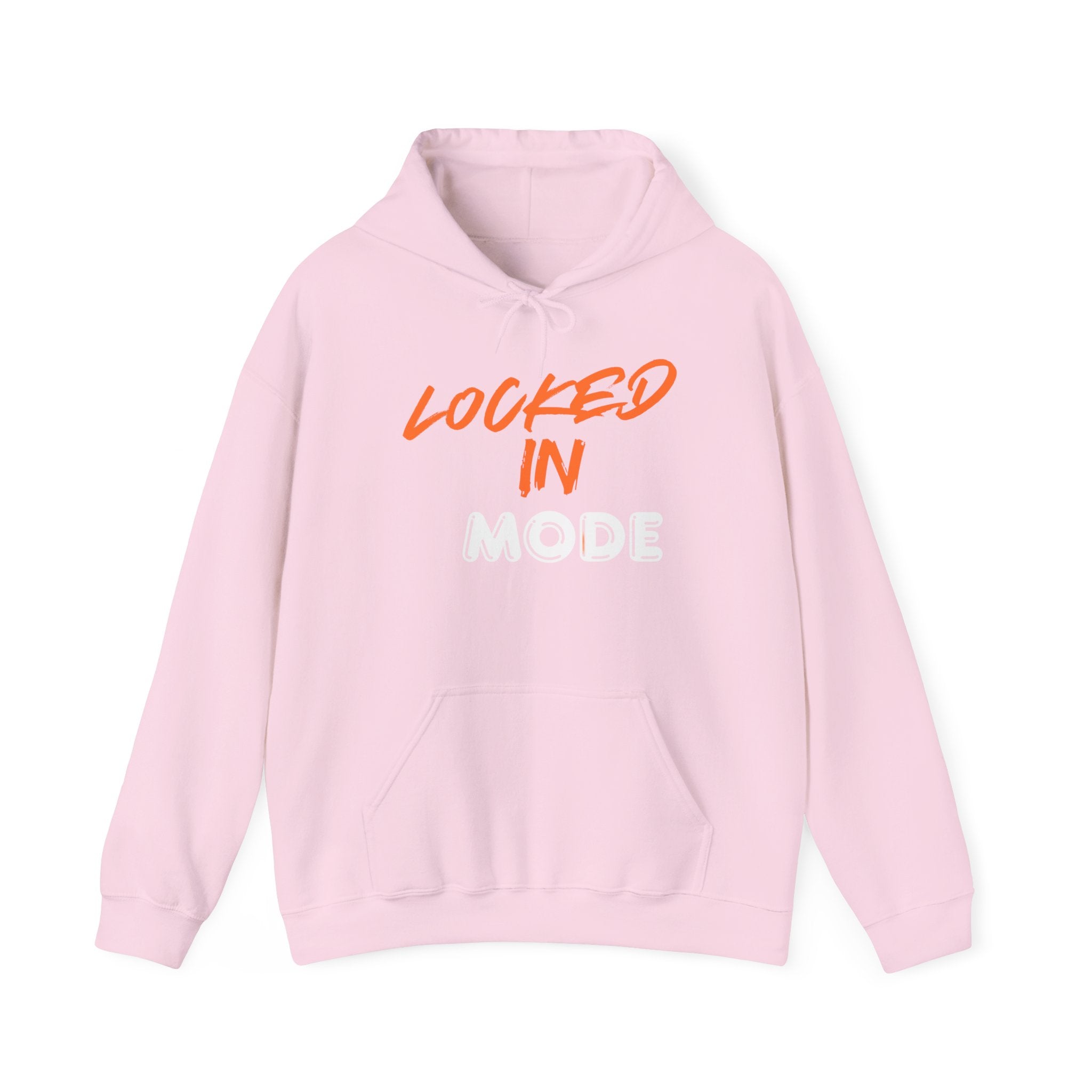 Locked In Mode Hoodie — 'Locked in Mode' Graphic Sweatshirt with QR Code Back