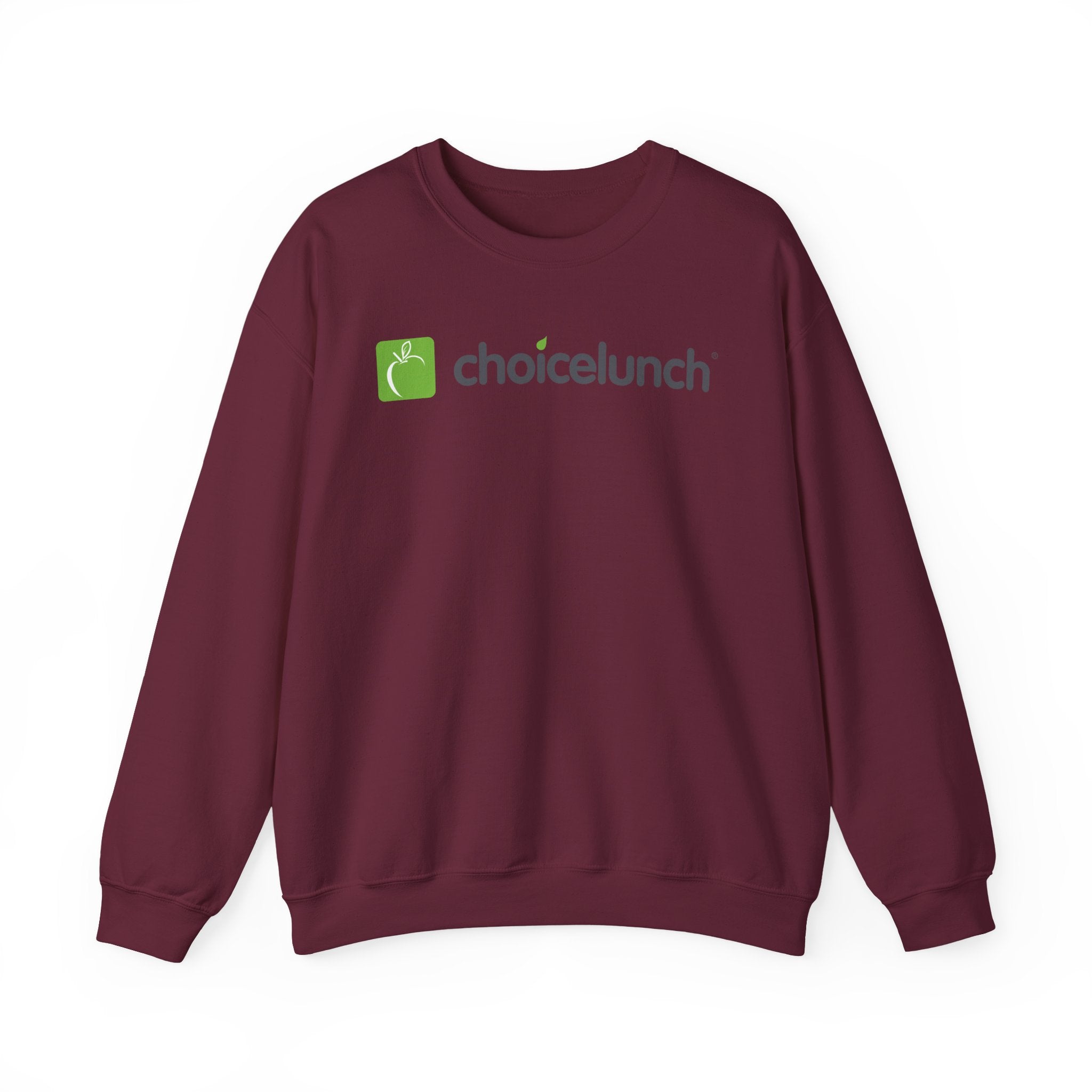 ChoiceLunch Logo Crewneck Sweatshirt | Mascot Character Back Print