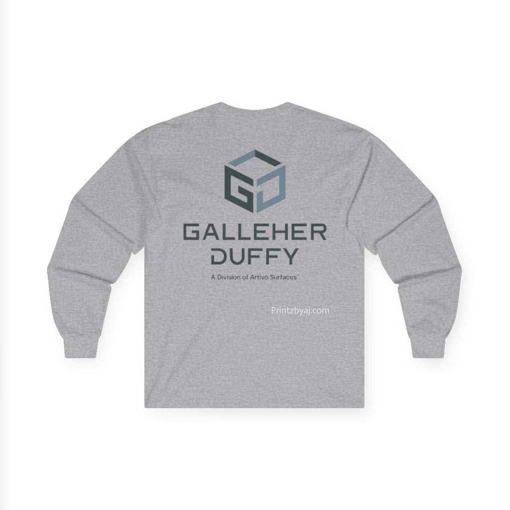 High-Vis Company Logo Long Sleeve Tee — Safety Shirt