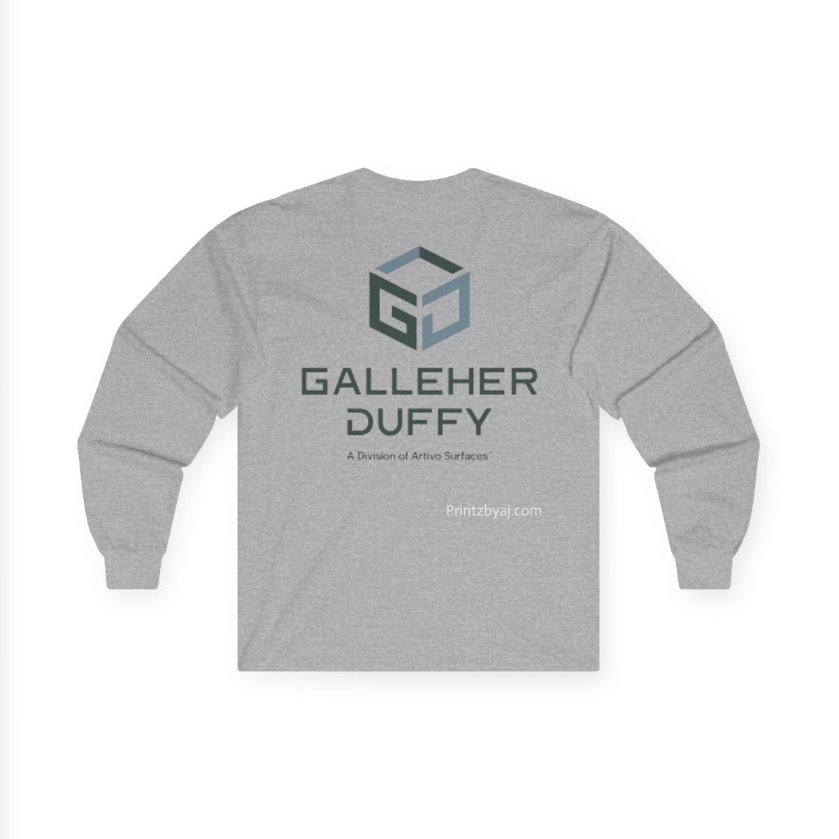 High-Vis Company Logo Long Sleeve Tee — Safety Shirt