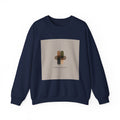 Minimal Geometric Motif Sweatshirt | Quiet Luxury, Neutral Minimalist