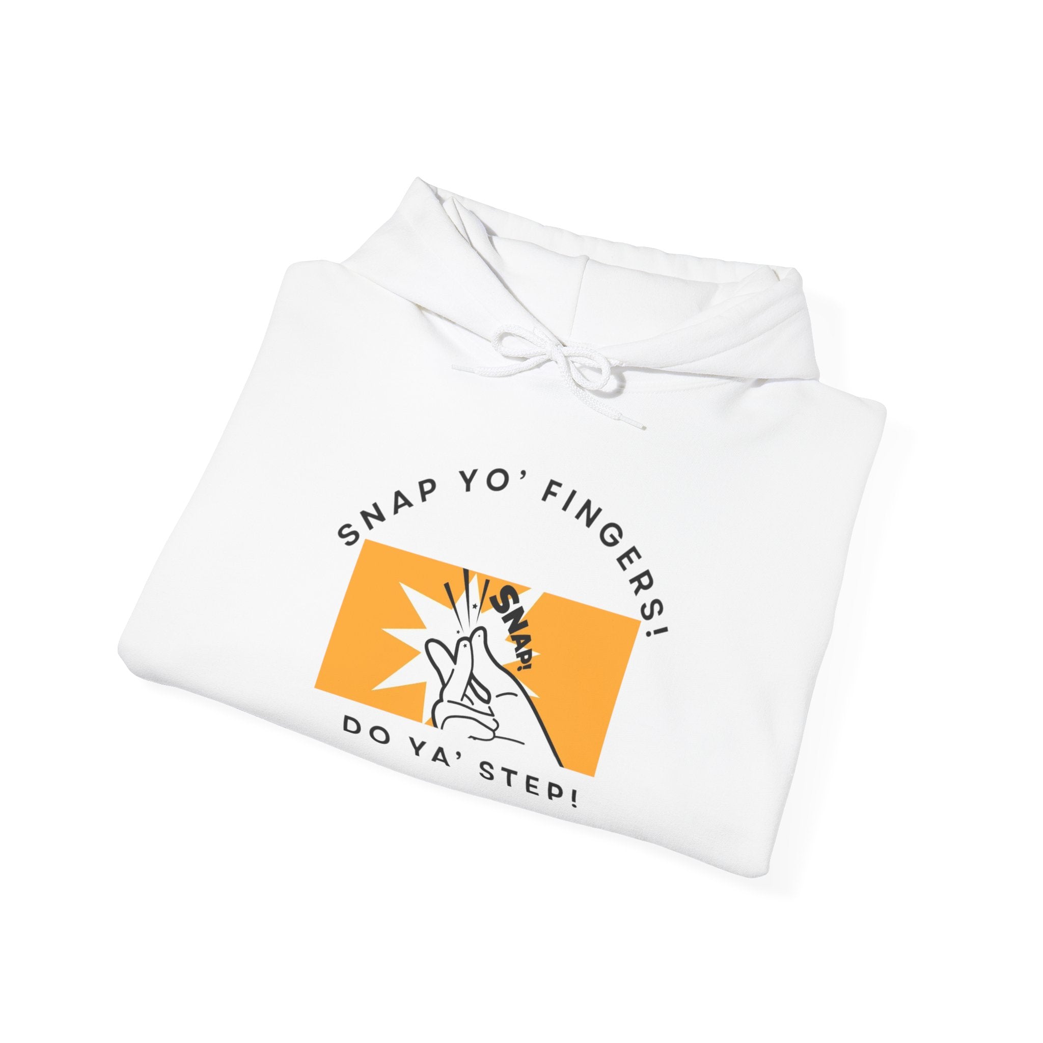 Hoodie — "Snap fingers" with QR Code Back