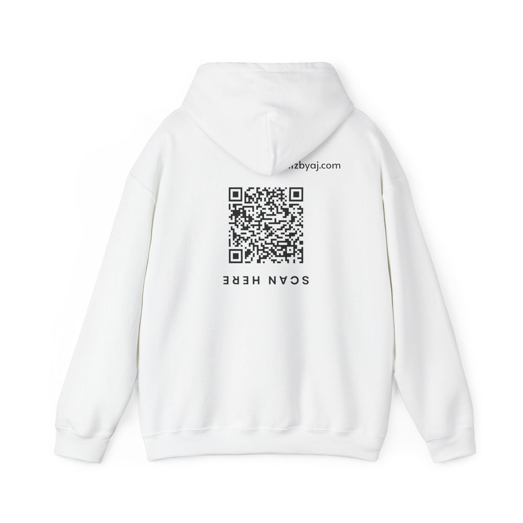 Hoodie — "Snap fingers" with QR Code Back