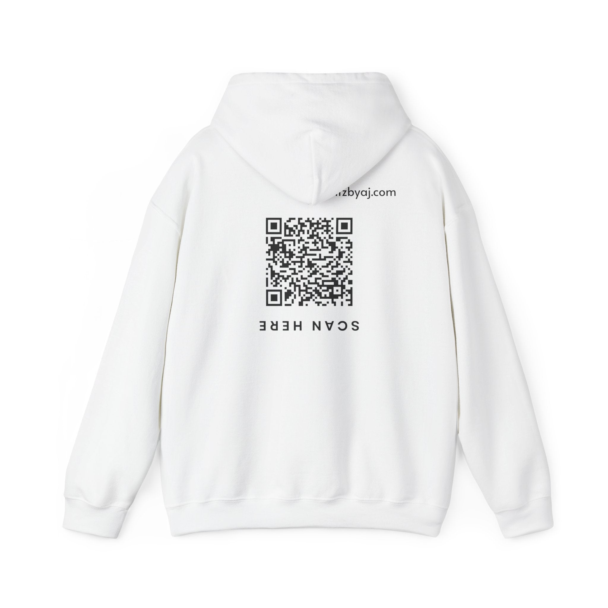 Hoodie — "Snap fingers" with QR Code Back
