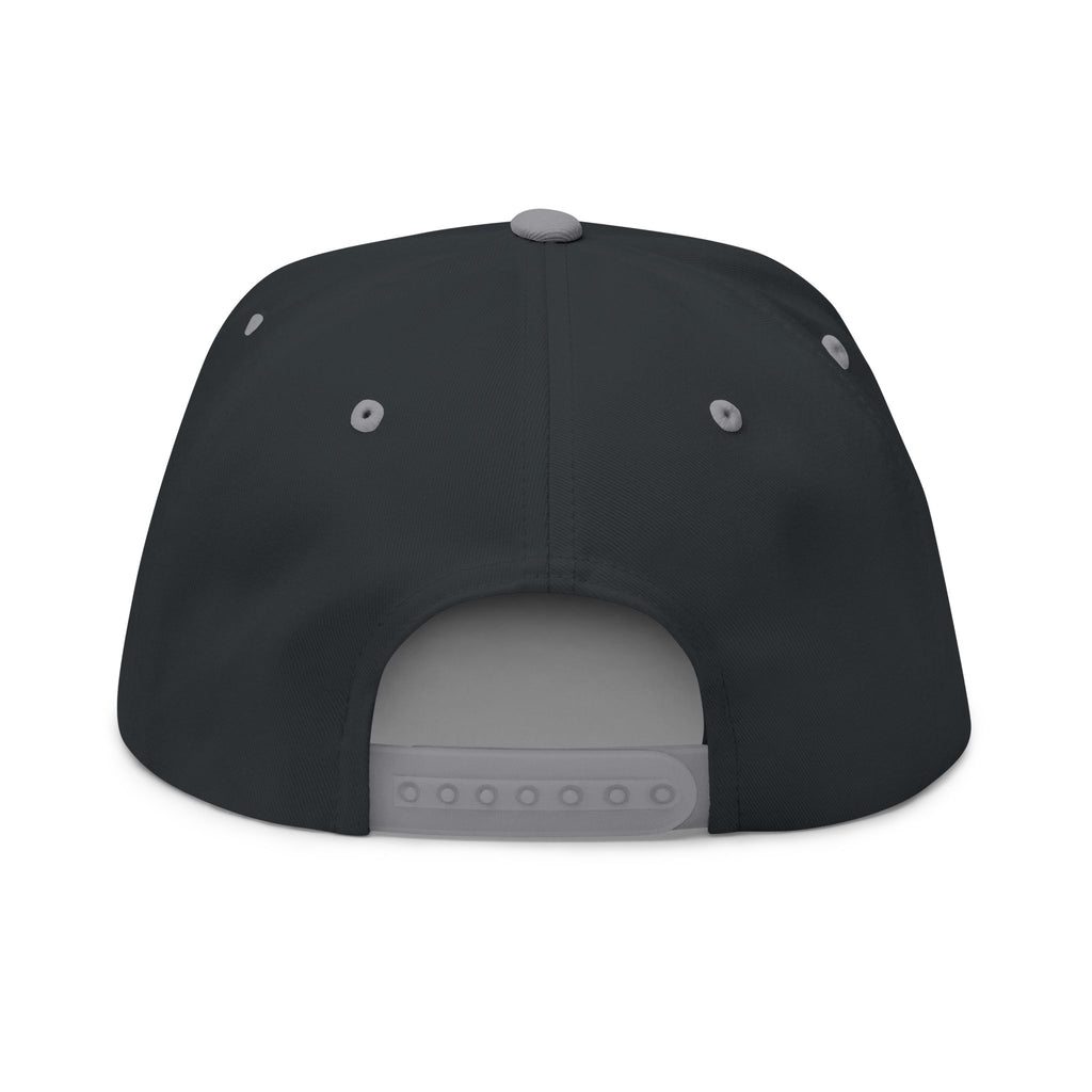Embroidered Flat Bill Cap — ChoiceLunch Logo Snapback