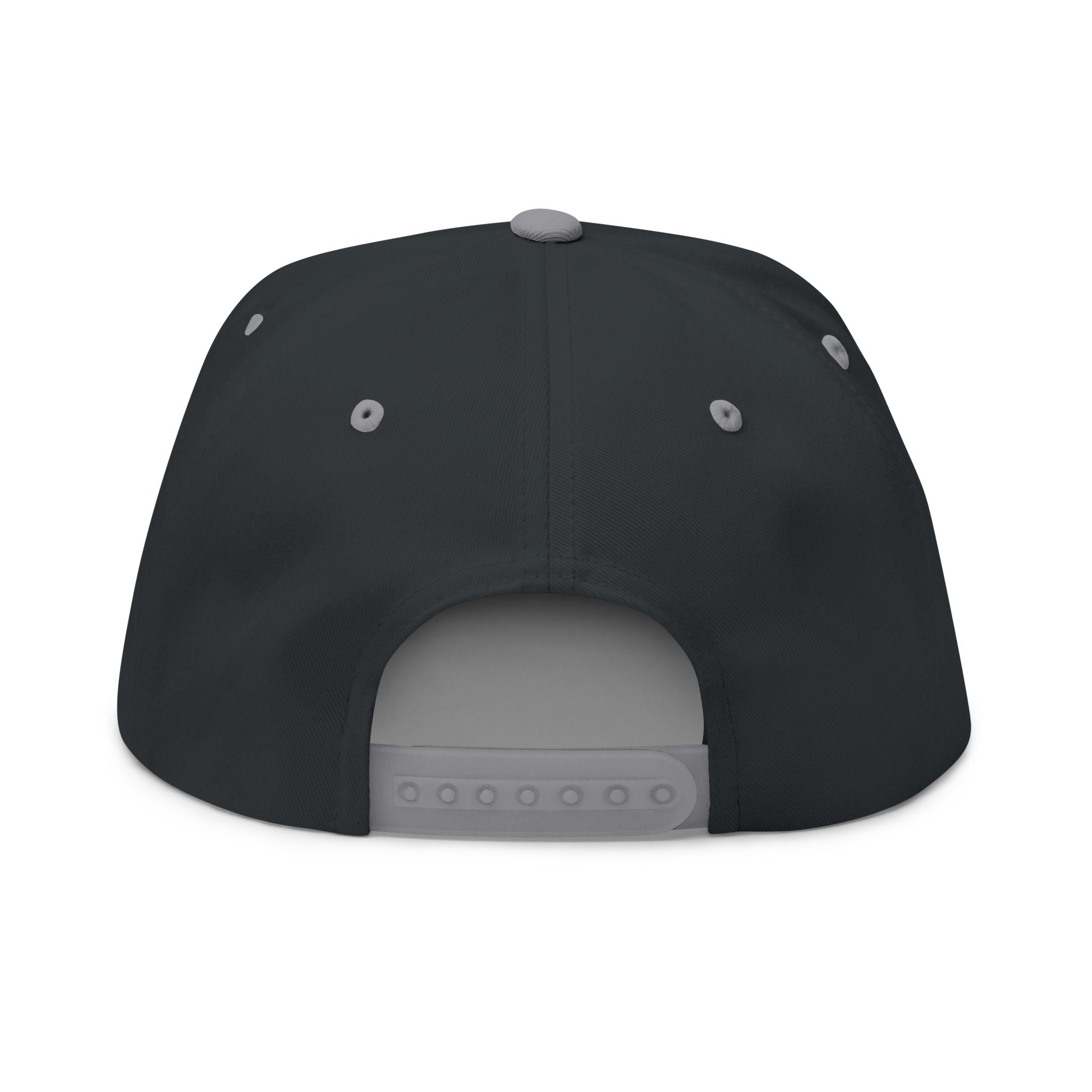 Embroidered Flat Bill Cap — ChoiceLunch Logo Snapback