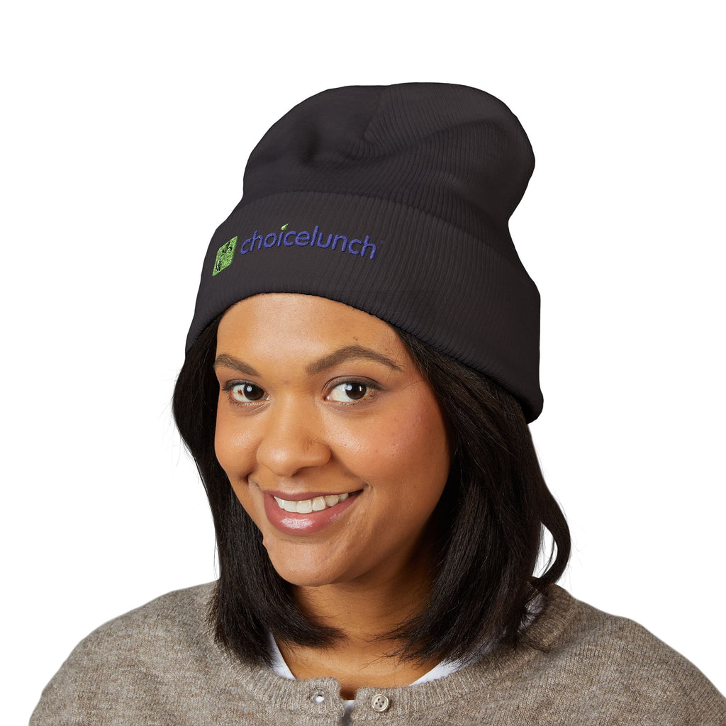 ChoiceLunch Embroidered Cuffed Beanie — Logo Winter Hat