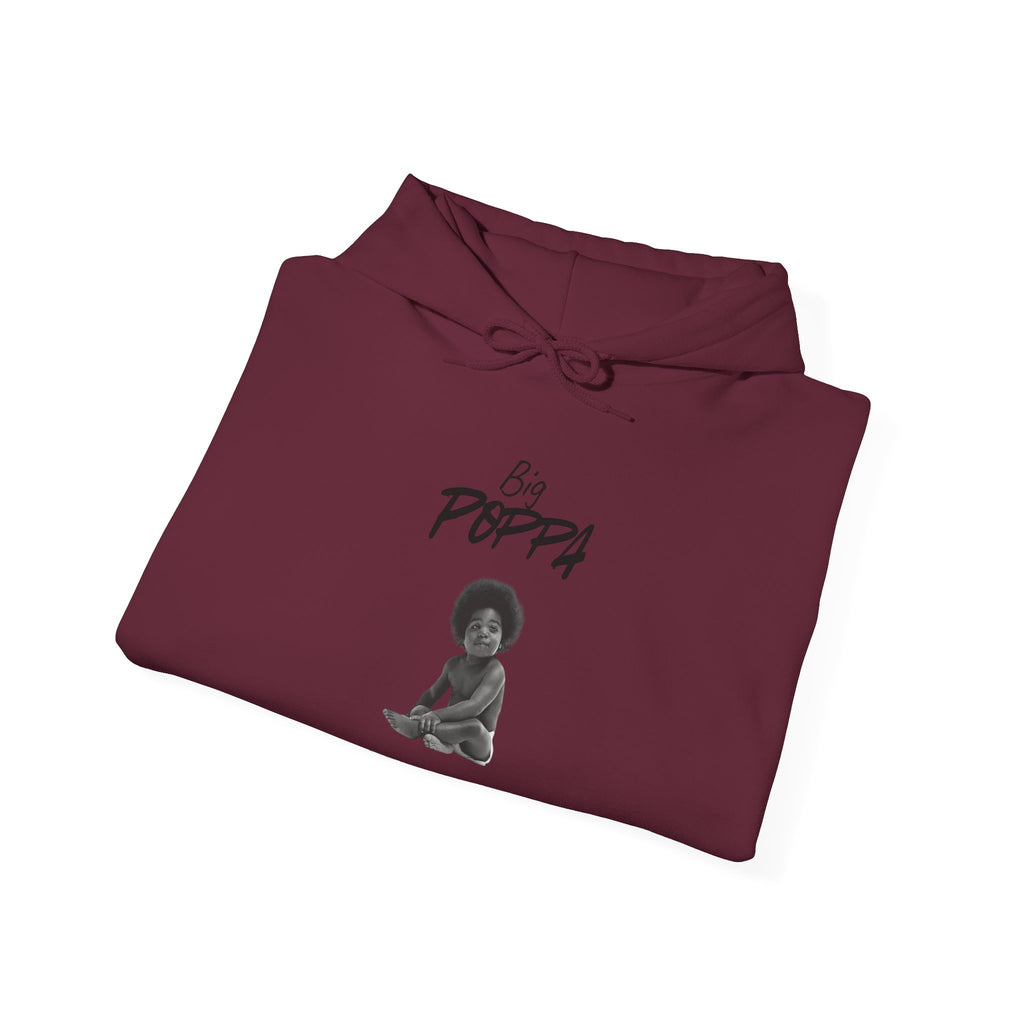 Hoodie — "Big Poppa" Pullover with QR Code Back