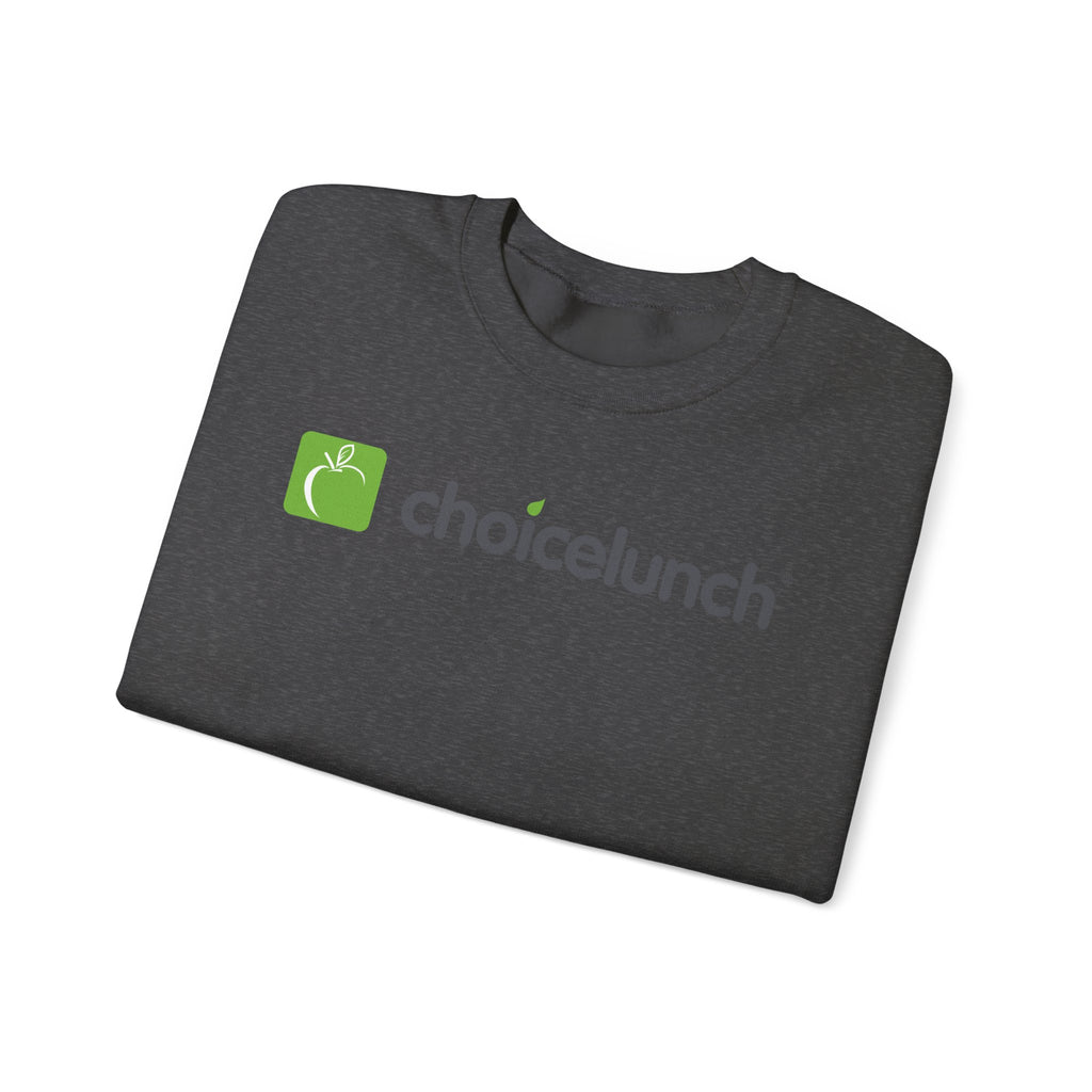 ChoiceLunch Logo Crewneck Sweatshirt | Mascot Character Back Print