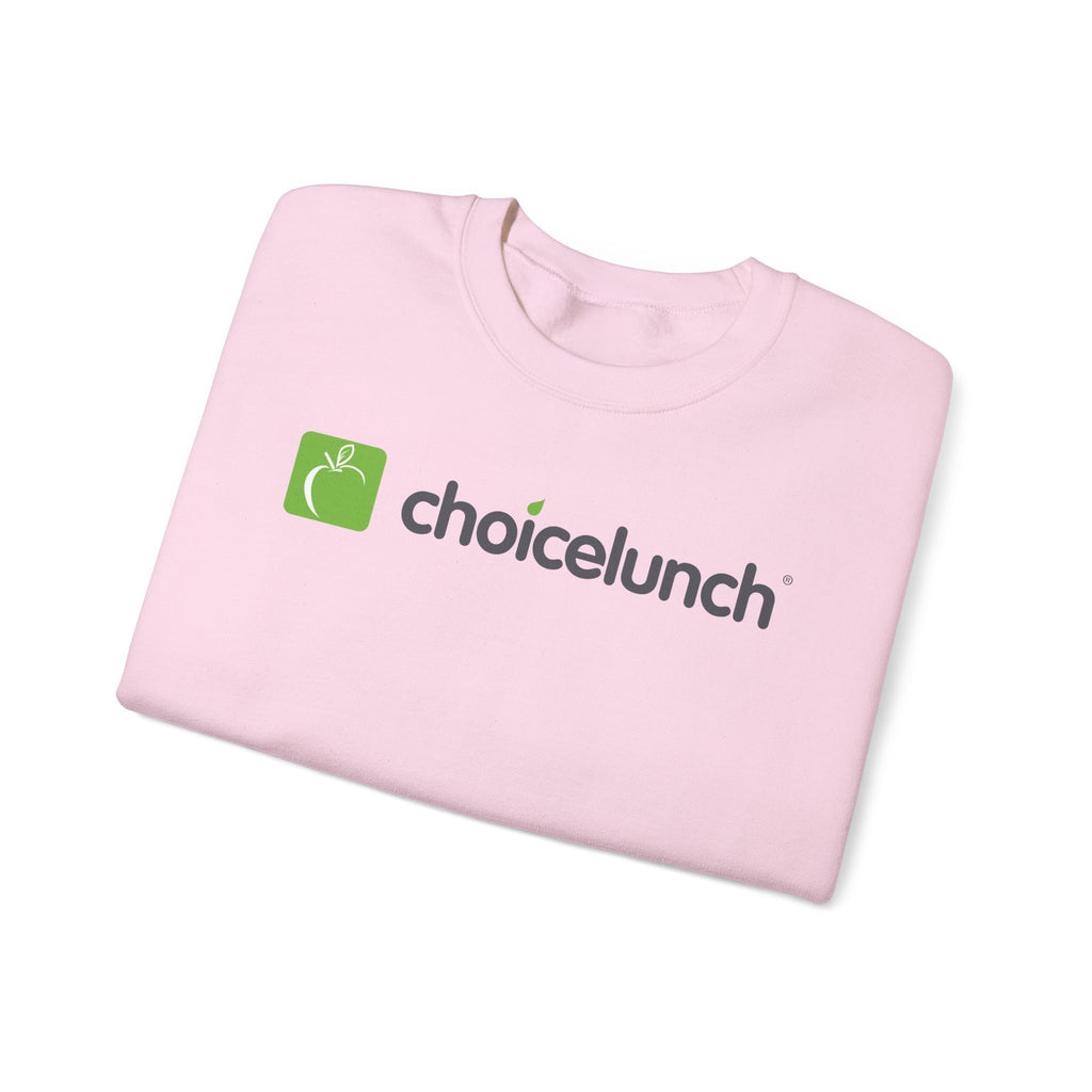 ChoiceLunch Logo Crewneck Sweatshirt | Mascot Character Back Print
