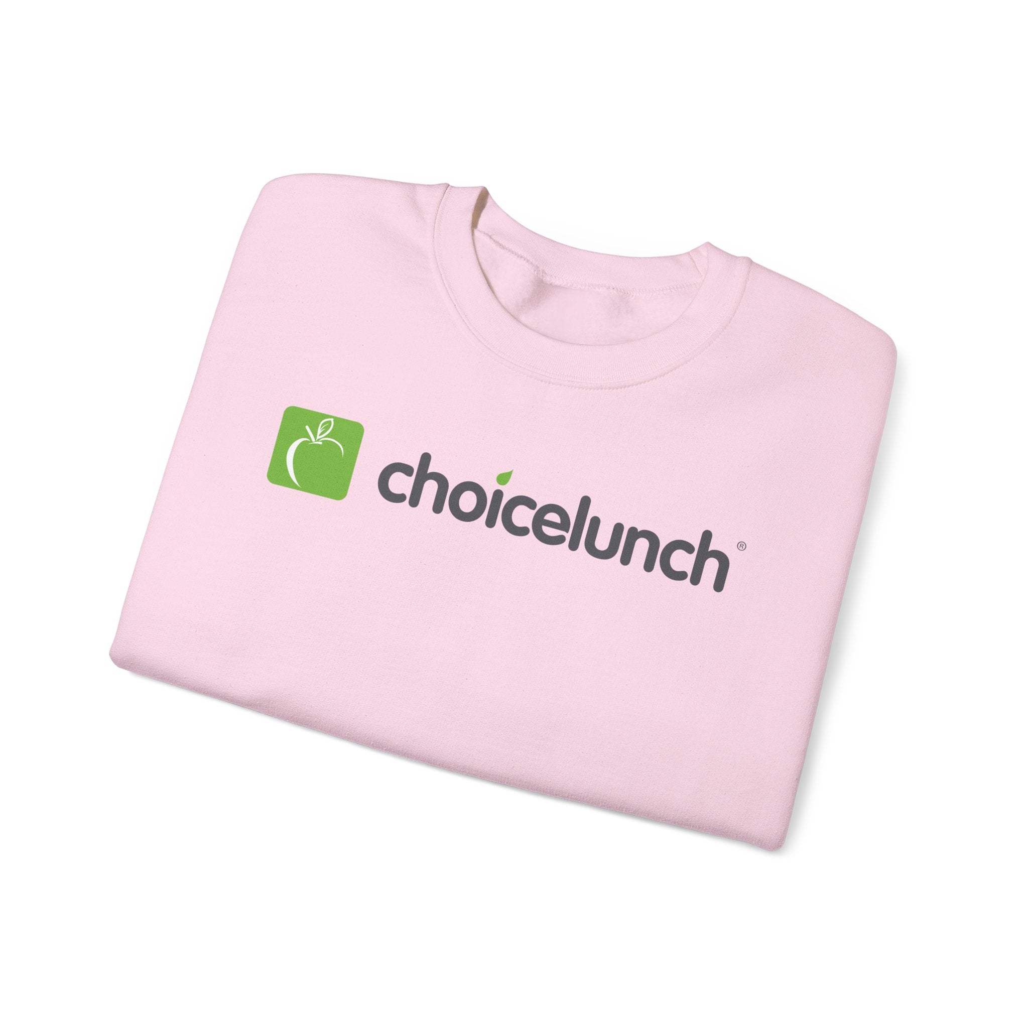ChoiceLunch Logo Crewneck Sweatshirt | Mascot Character Back Print