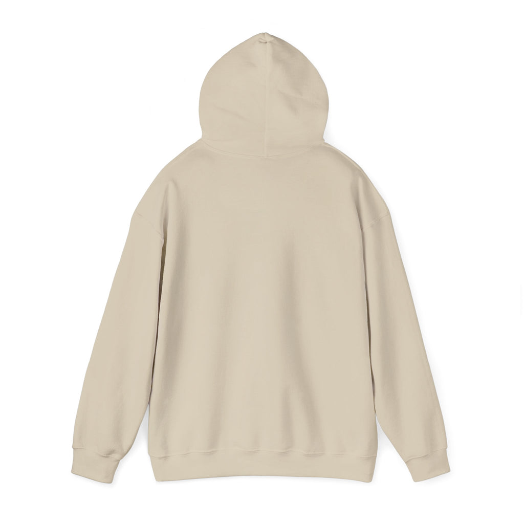 Outline Text "Hollow" Typography Hoodie | minimalist outline font, stencil-effect