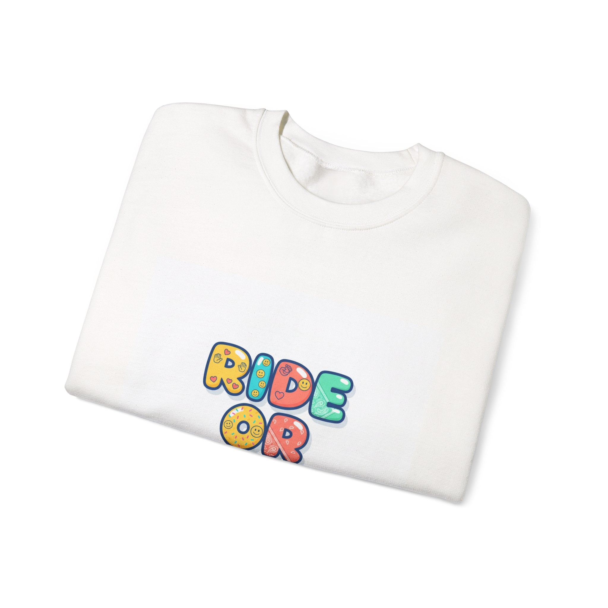 Ride or Die Sweatshirt | Galentine's Friendship Crewneck, Bestie Matching Pullover