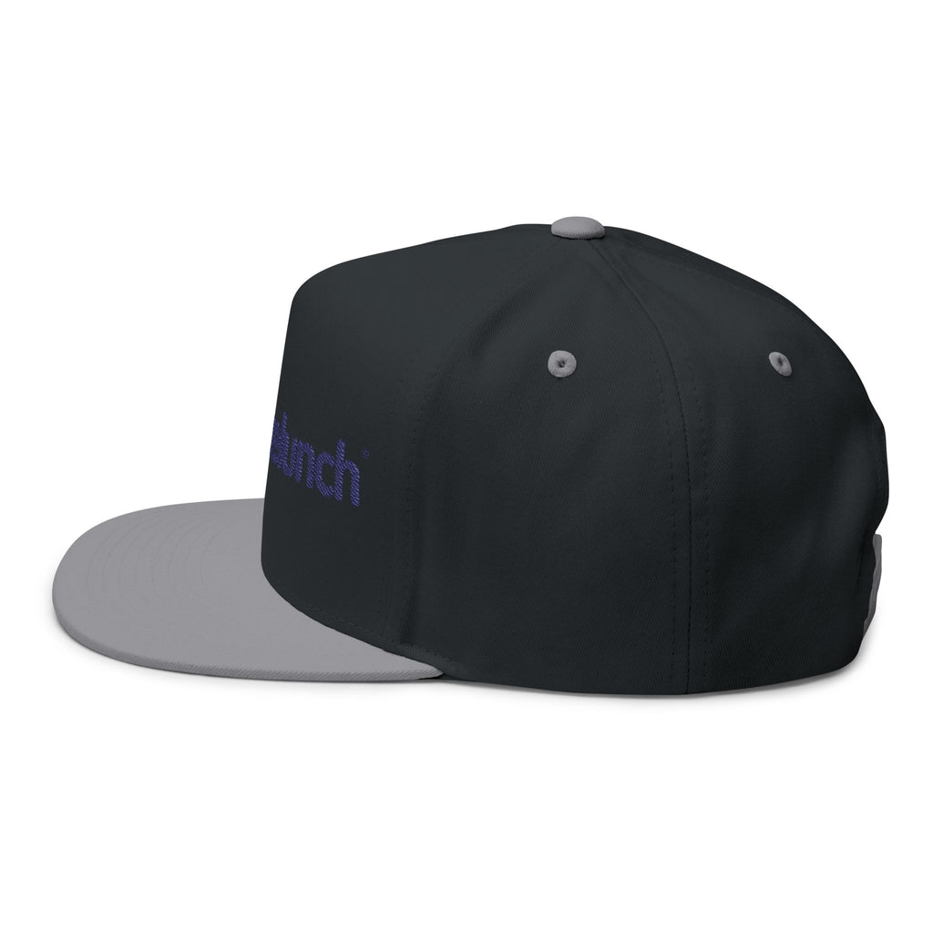 Embroidered Flat Bill Cap — ChoiceLunch Logo Snapback