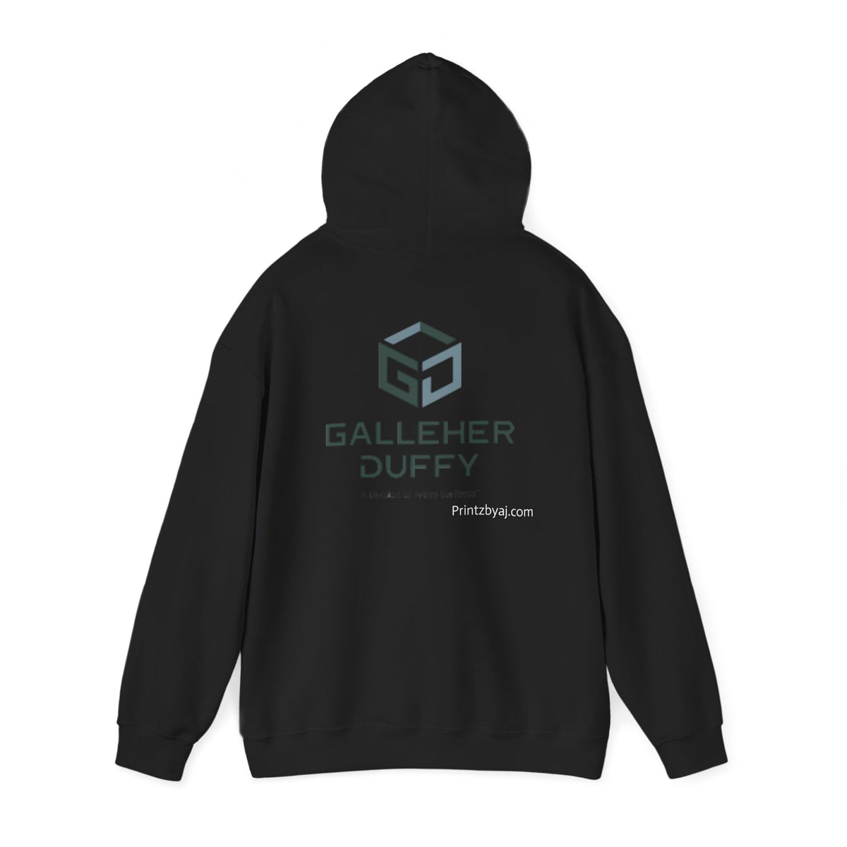 Galleher Duffy Logo Hoodie – Branded White Pullover