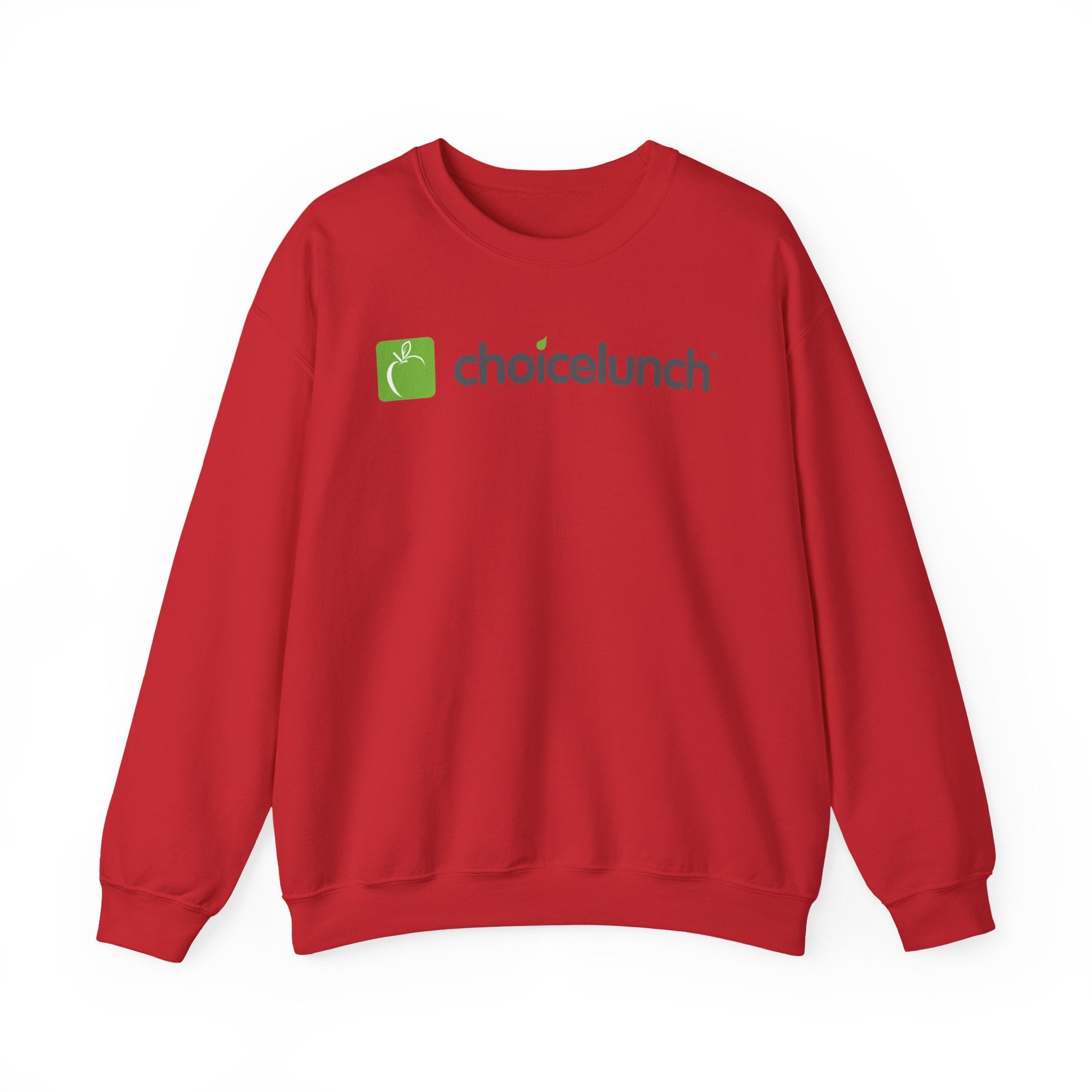 ChoiceLunch Logo Crewneck Sweatshirt | Mascot Character Back Print