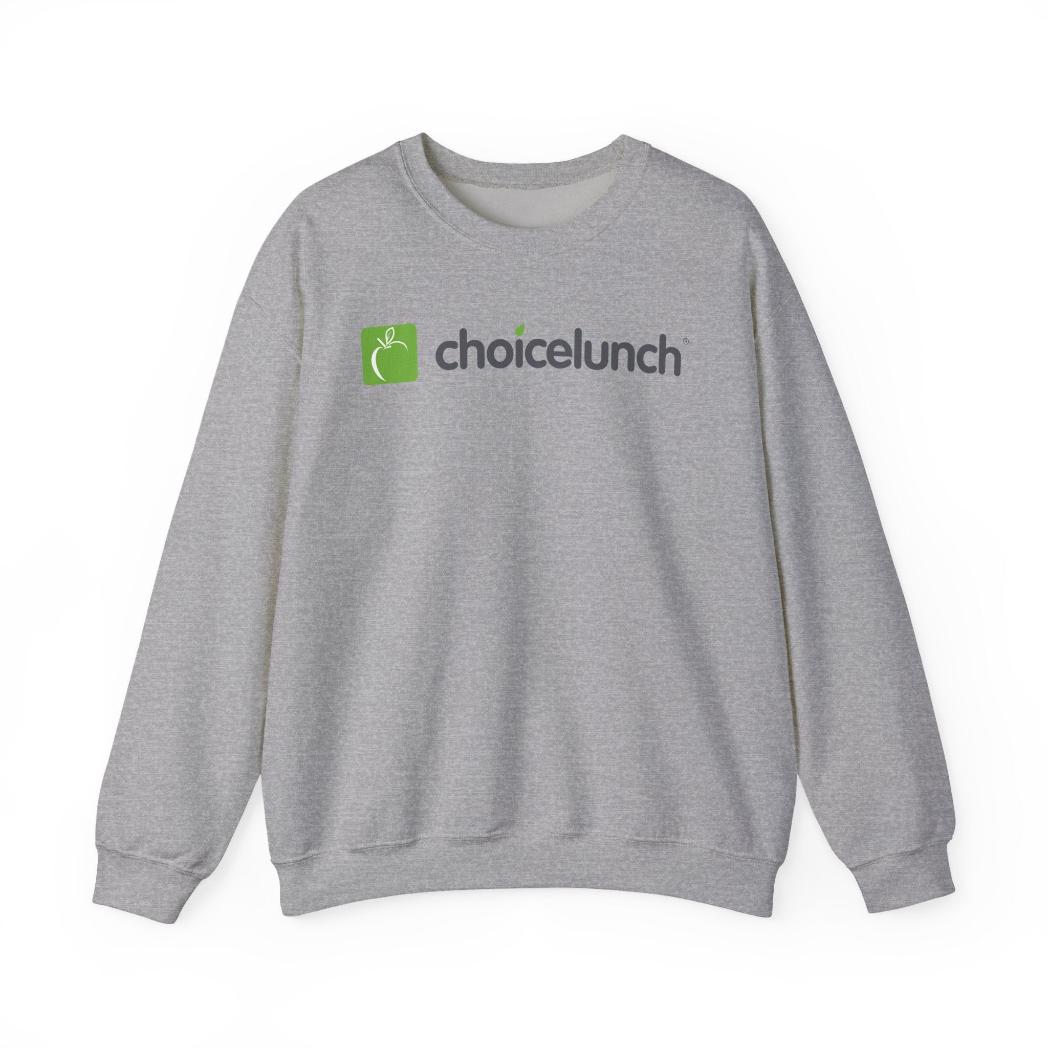ChoiceLunch Logo Crewneck Sweatshirt | Mascot Character Back Print