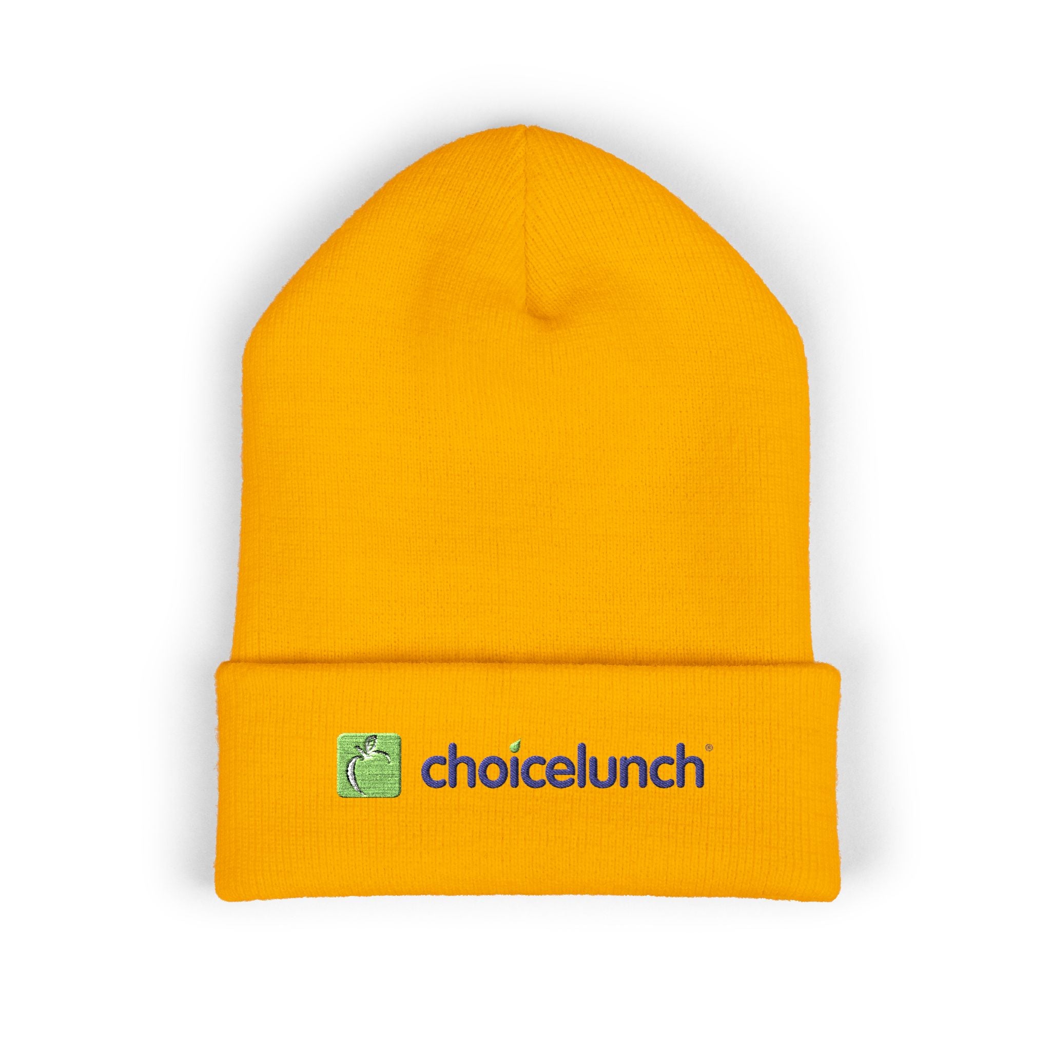 ChoiceLunch Embroidered Cuffed Beanie — Logo Winter Hat