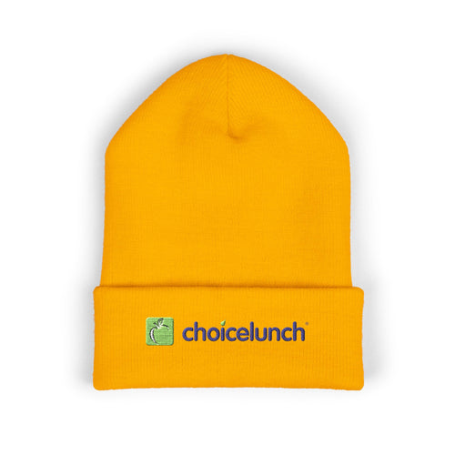 ChoiceLunch Embroidered Cuffed Beanie — Logo Winter Hat
