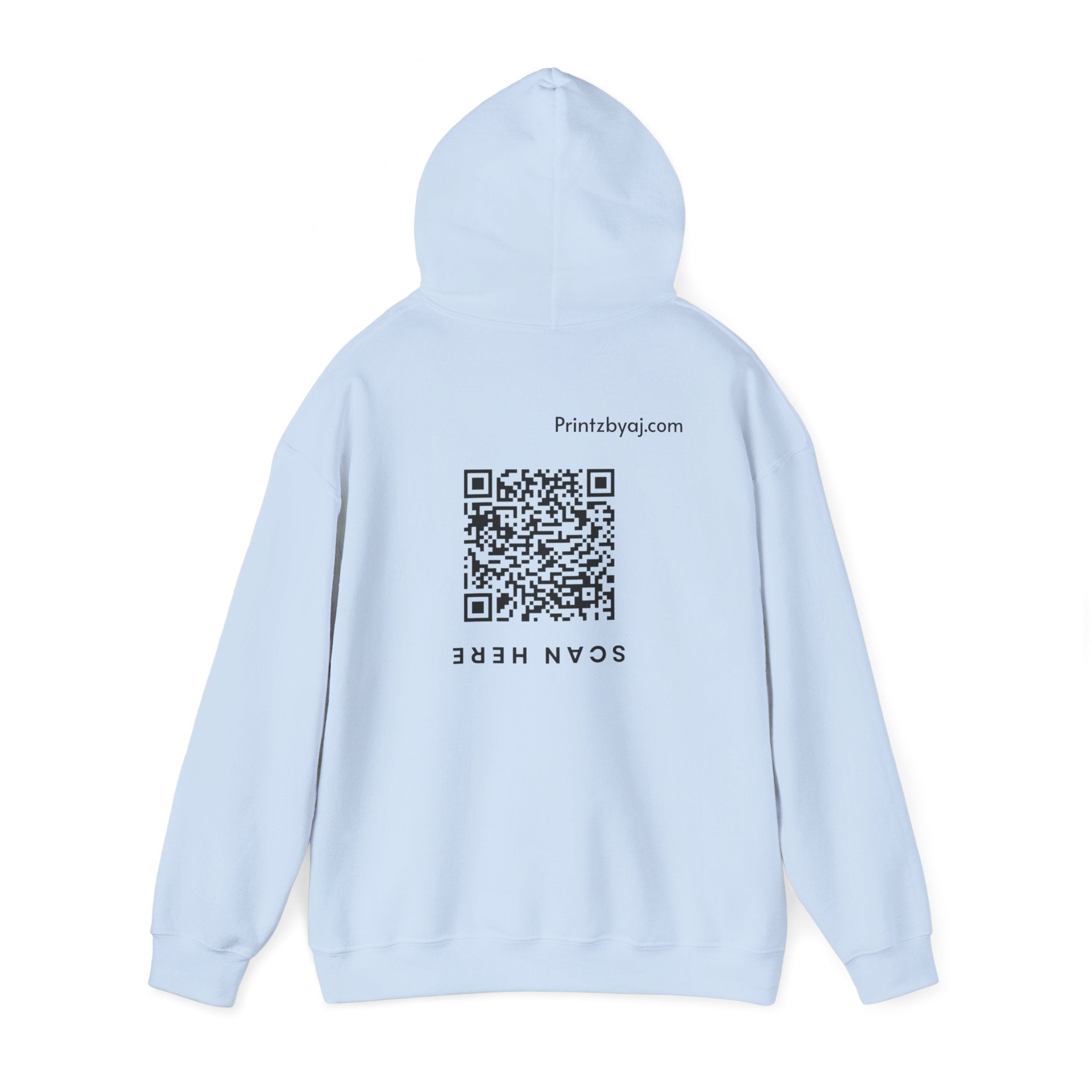 Hoodie — "Snap fingers" with QR Code Back