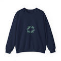 Pisces ribbon fish illustration Sweatshirt | zodiac Pisces symbol, duality art